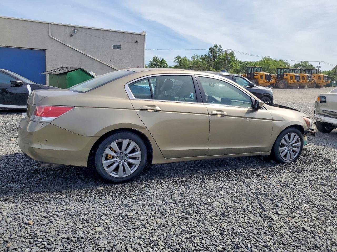 2009 Honda Accord Exl Tan vin: 1HGCP26869A135378