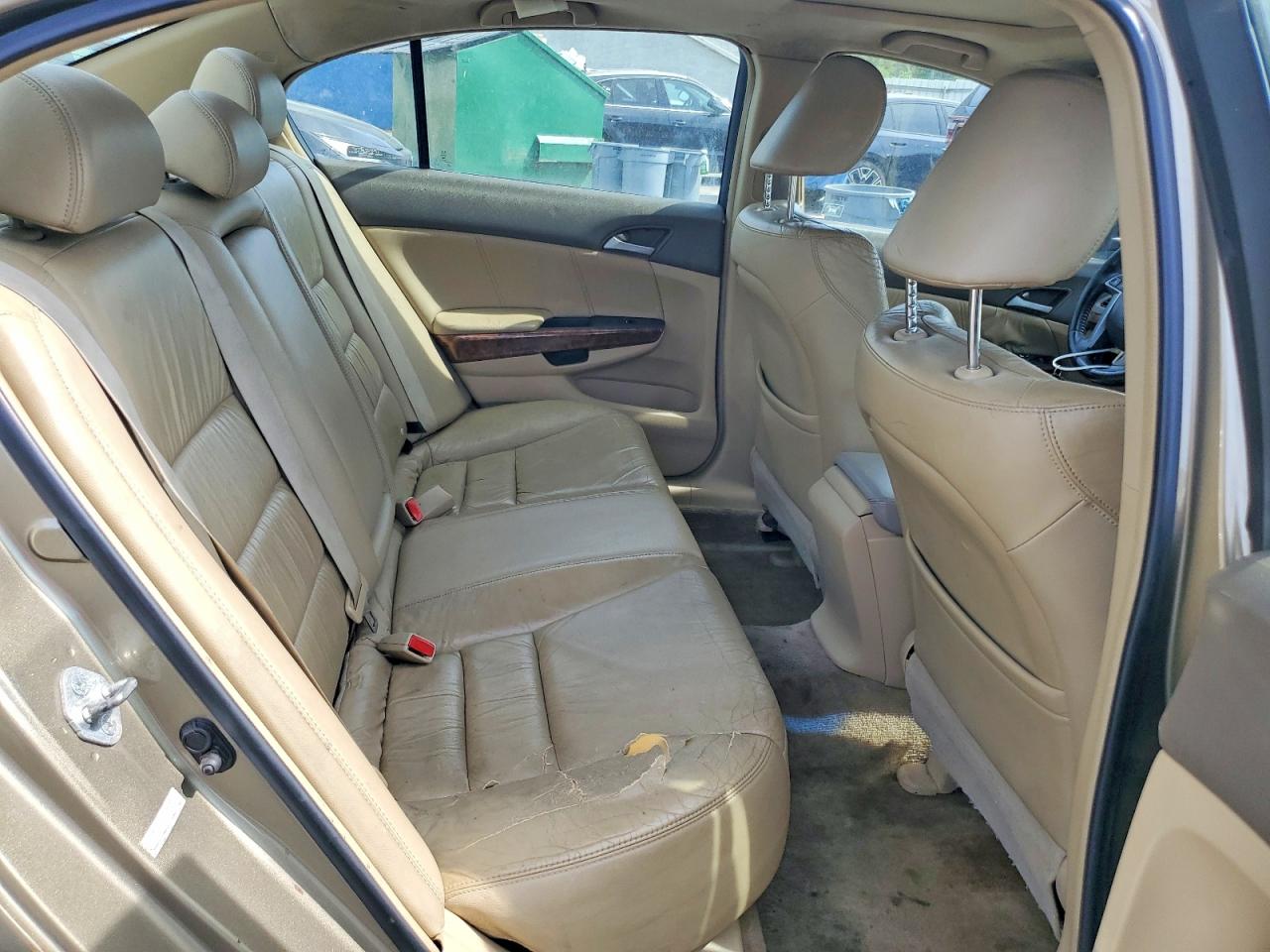 2009 Honda Accord Exl Tan vin: 1HGCP26869A135378