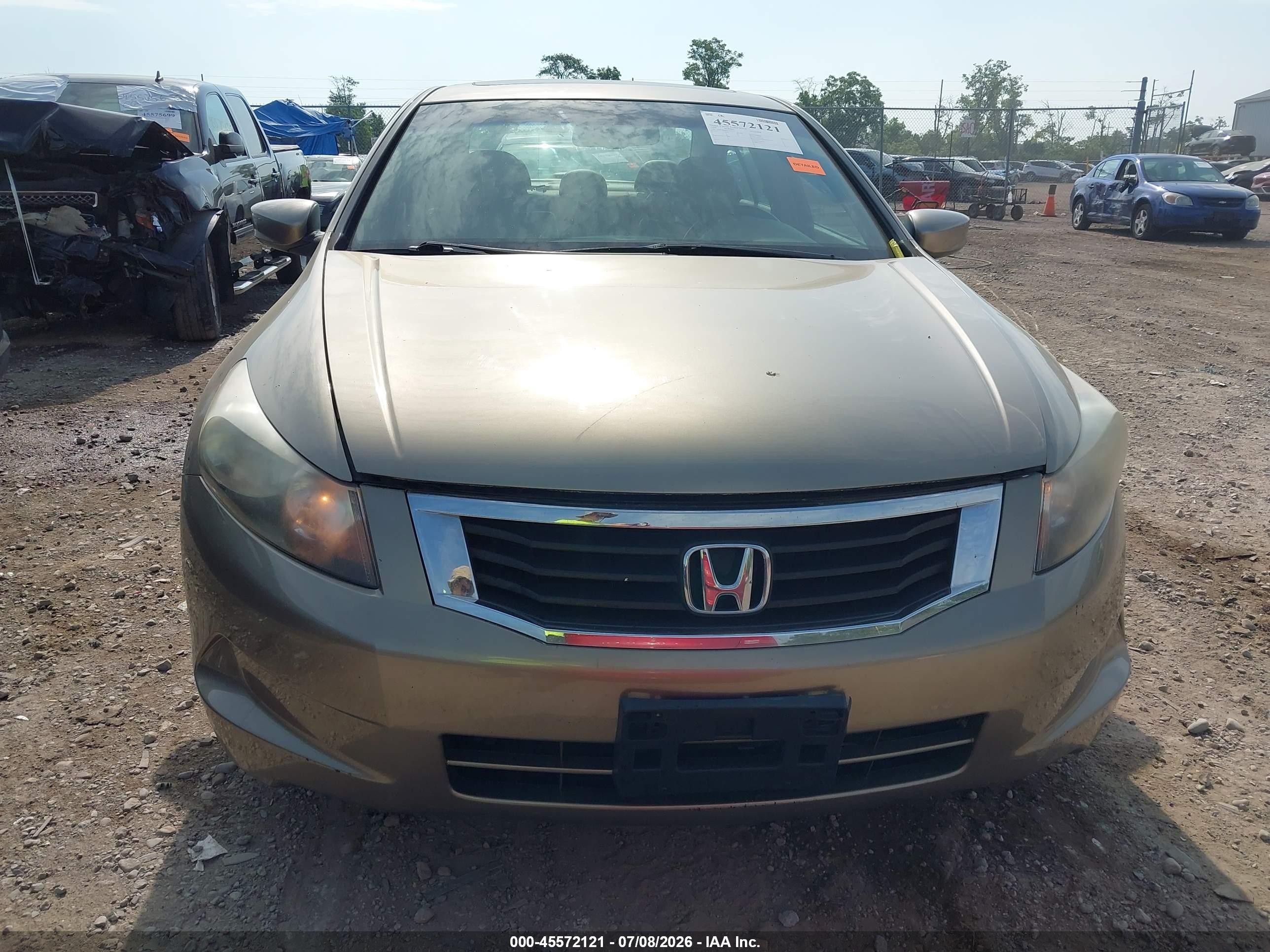 2009 Honda Accord 2.4 Ex-l Золотой vin: 1HGCP26869A145571