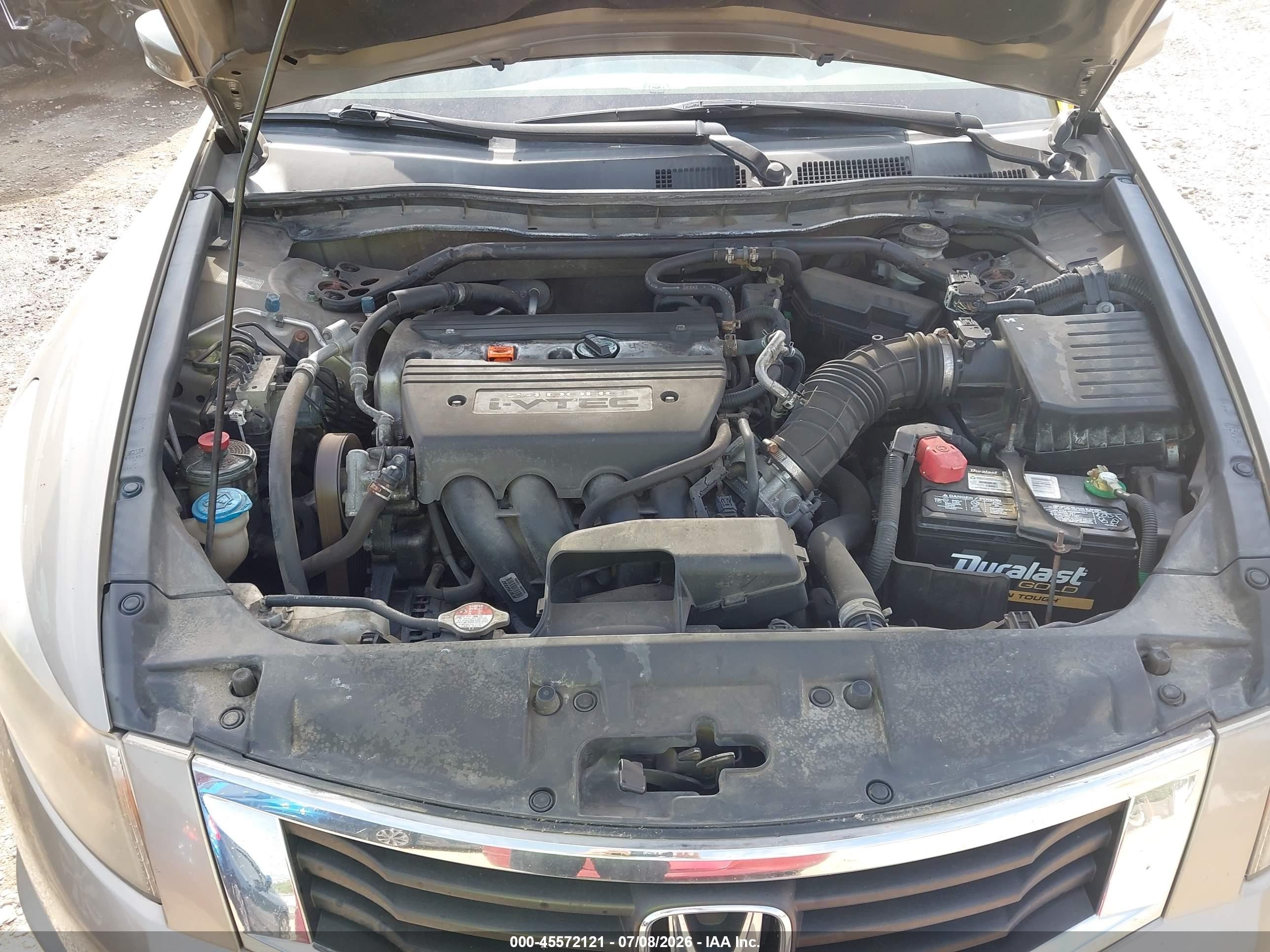 2009 Honda Accord 2.4 Ex-l Золотой vin: 1HGCP26869A145571