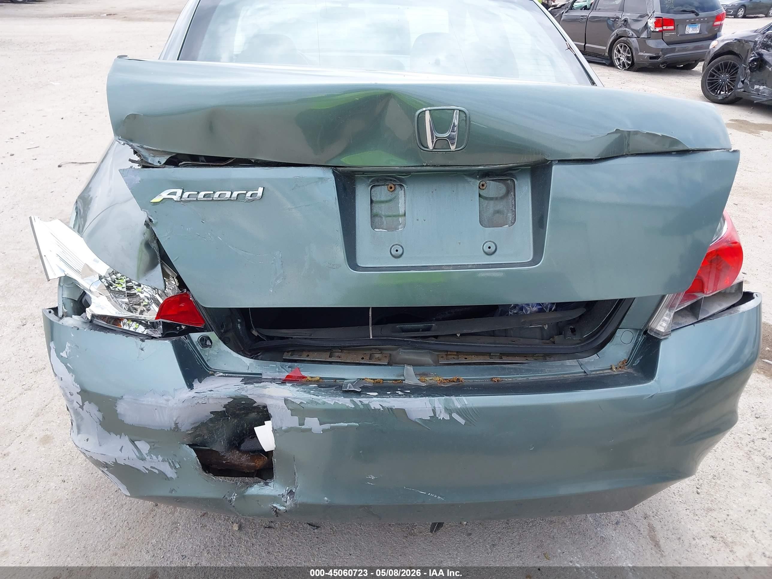 2009 Honda Accord 2.4 Ex-l Green vin: 1HGCP26869A160975