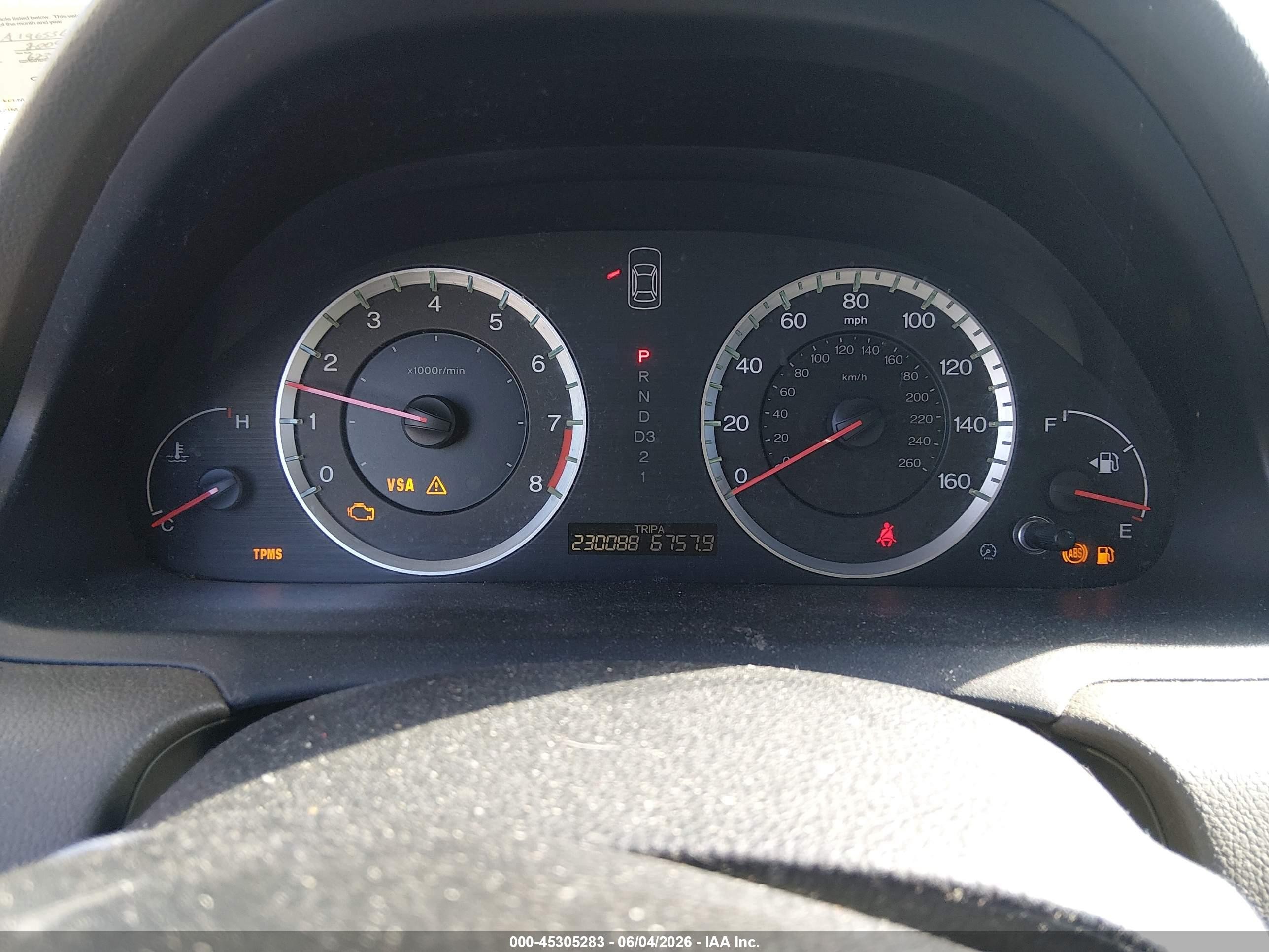 2009 Honda Accord 2.4 Ex-l Black vin: 1HGCP26869A196536