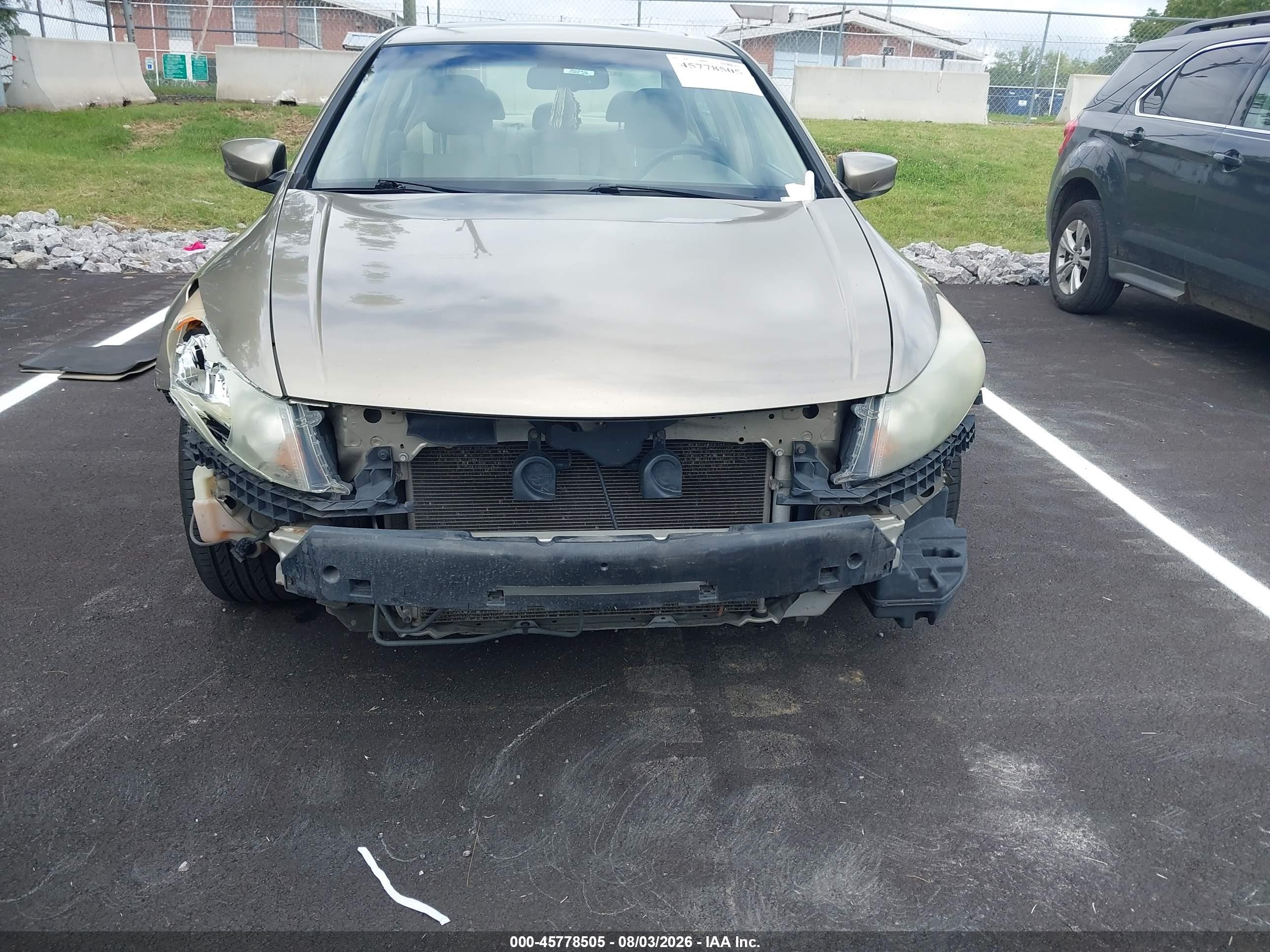 2009 Honda Accord 2.4 Ex-l Brown vin: 1HGCP26869A199176