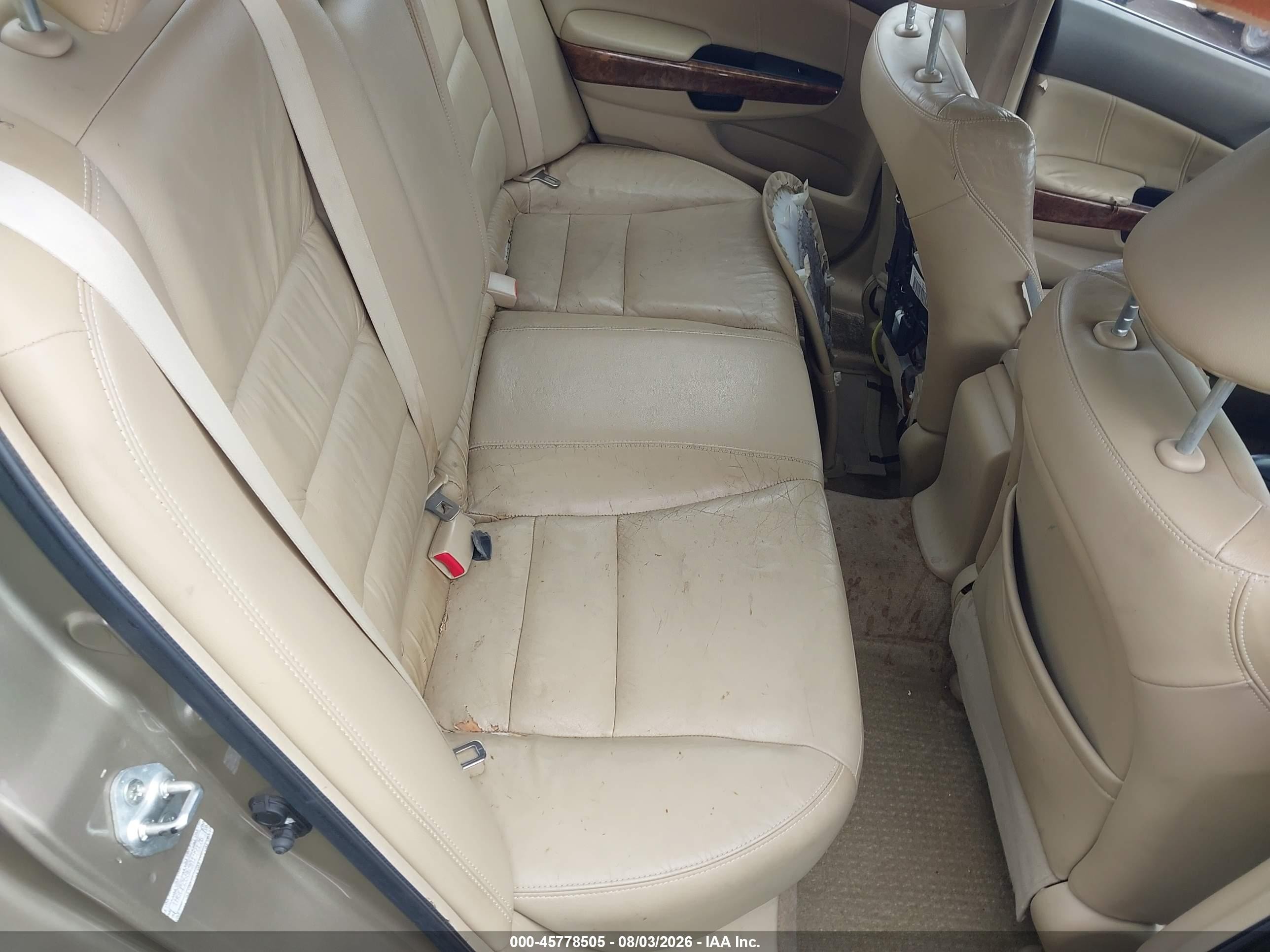 2009 Honda Accord 2.4 Ex-l Brown vin: 1HGCP26869A199176