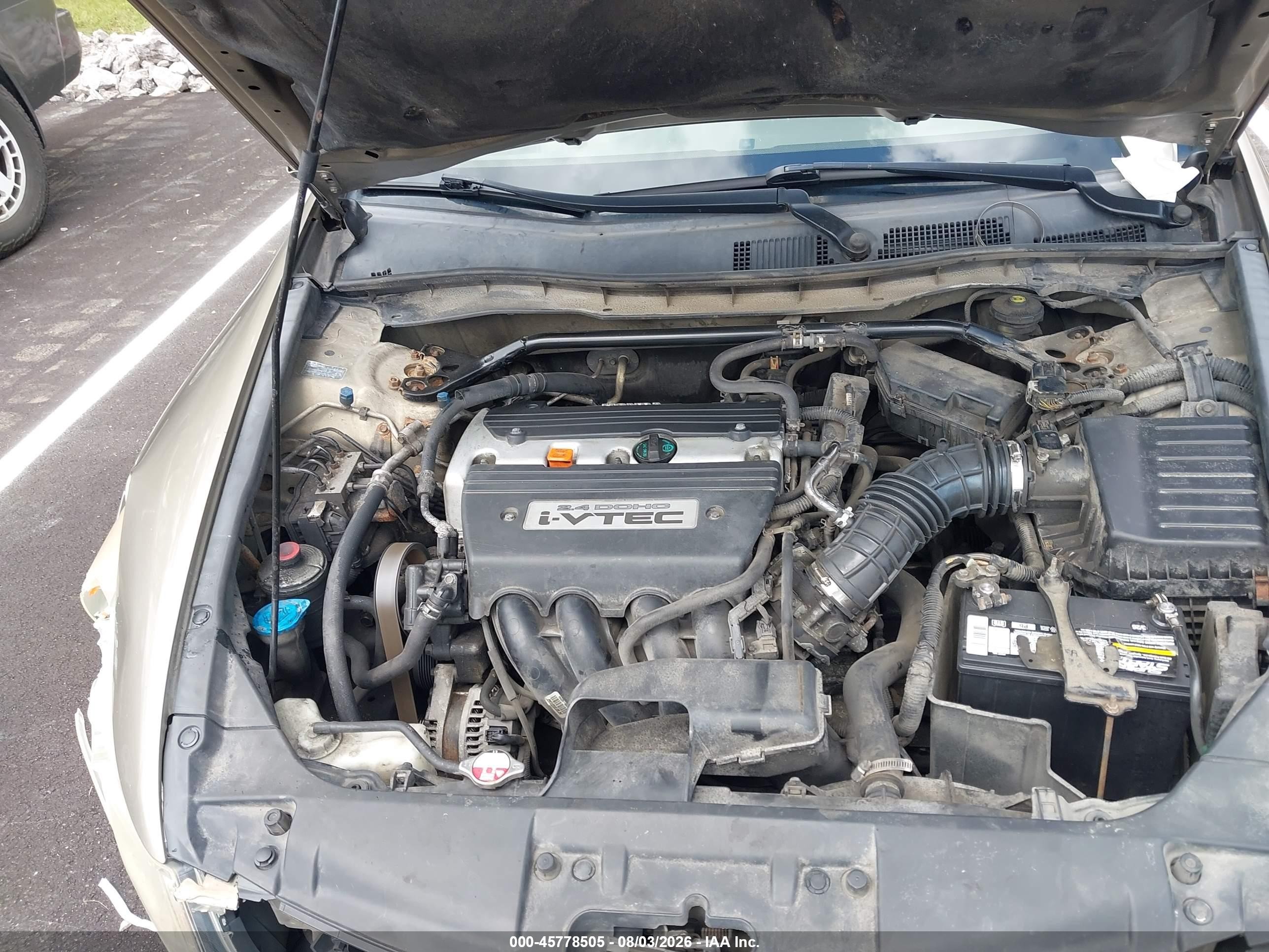 2009 Honda Accord 2.4 Ex-l Brown vin: 1HGCP26869A199176