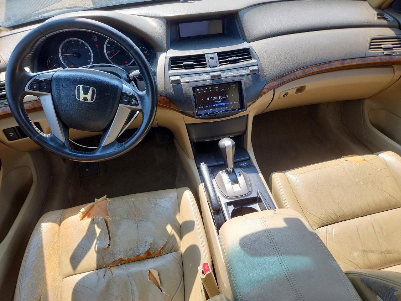 2008 Honda Accord Exl Black vin: 1HGCP26878A002045