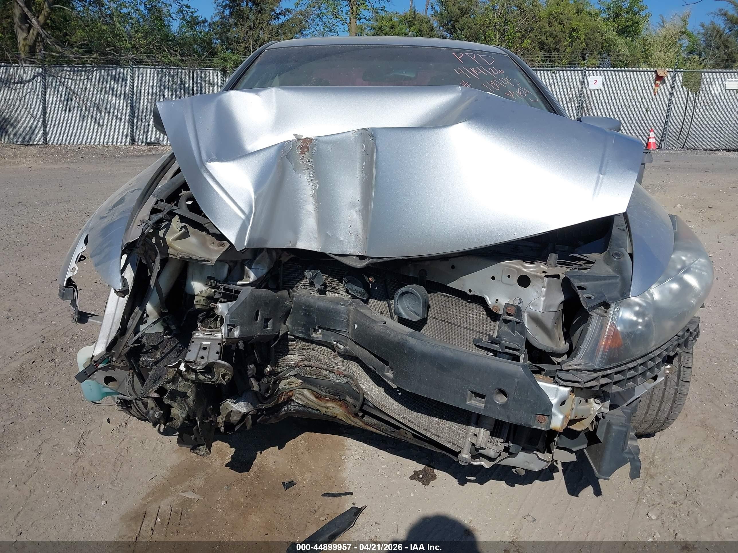 2008 Honda Accord 2.4 Ex-l Silver vin: 1HGCP26878A013689