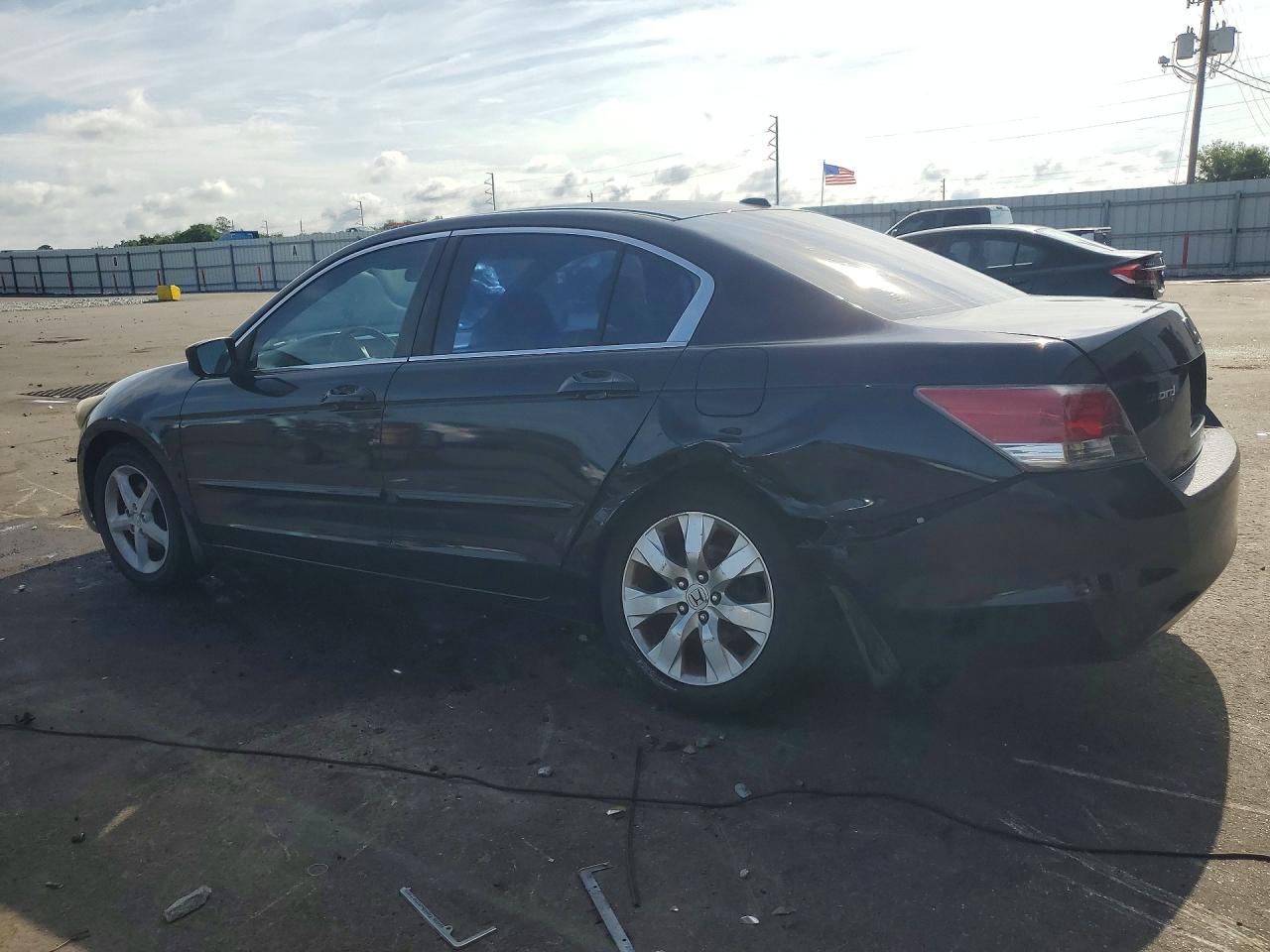 2008 Honda Accord Exl Blue vin: 1HGCP26878A026376