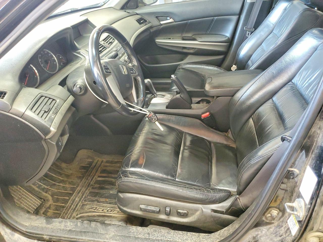 2008 Honda Accord Exl Black vin: 1HGCP26878A030413