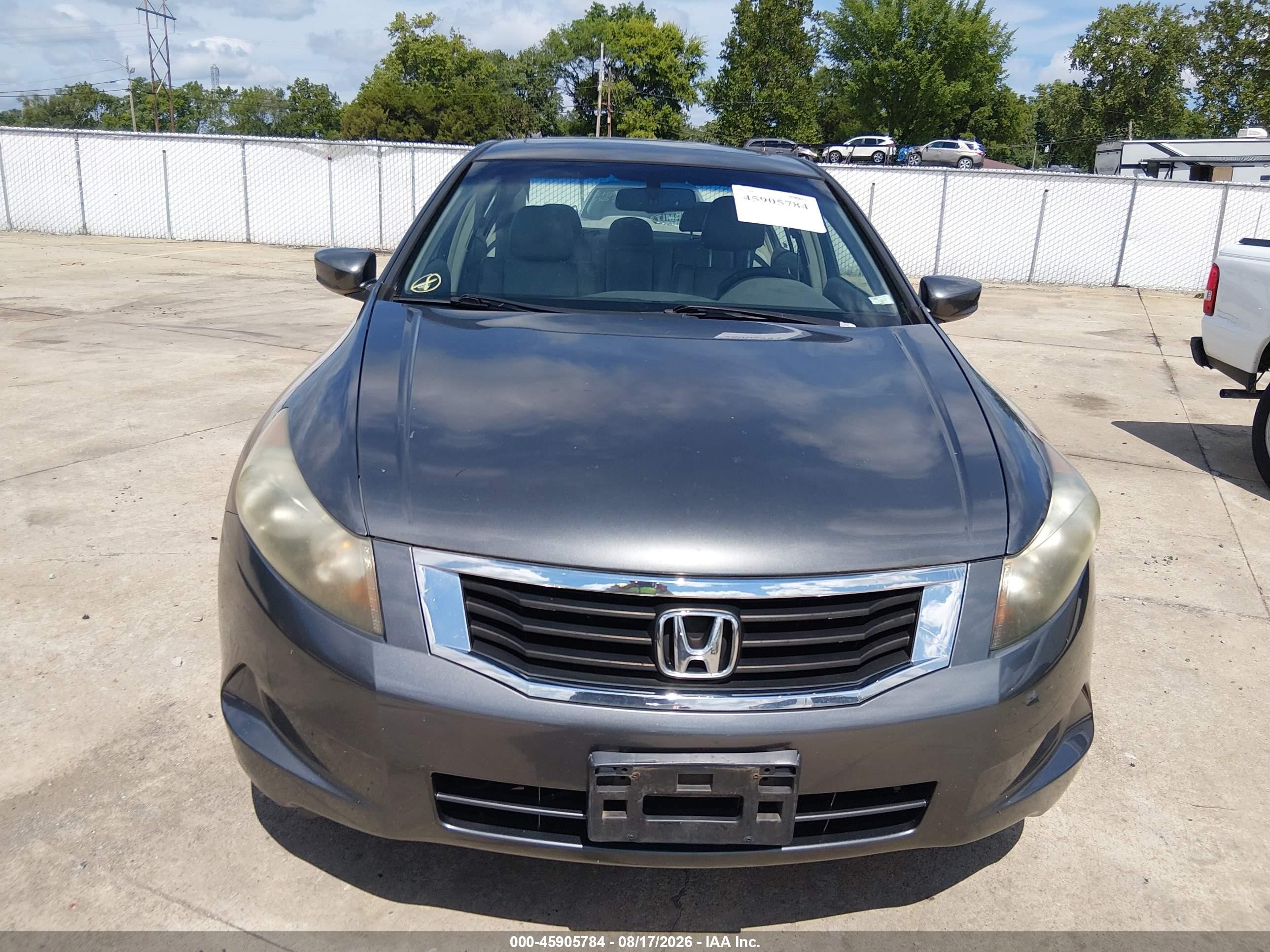 2008 Honda Accord 2.4 Ex-l Gray vin: 1HGCP26878A056834