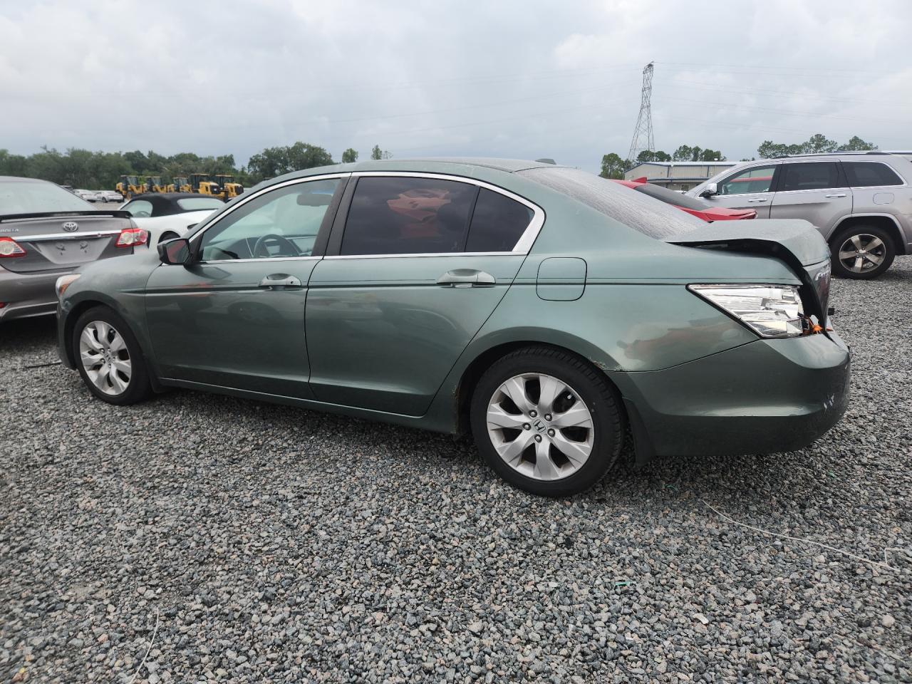 2008 Honda Accord Exl Gray vin: 1HGCP26878A086626