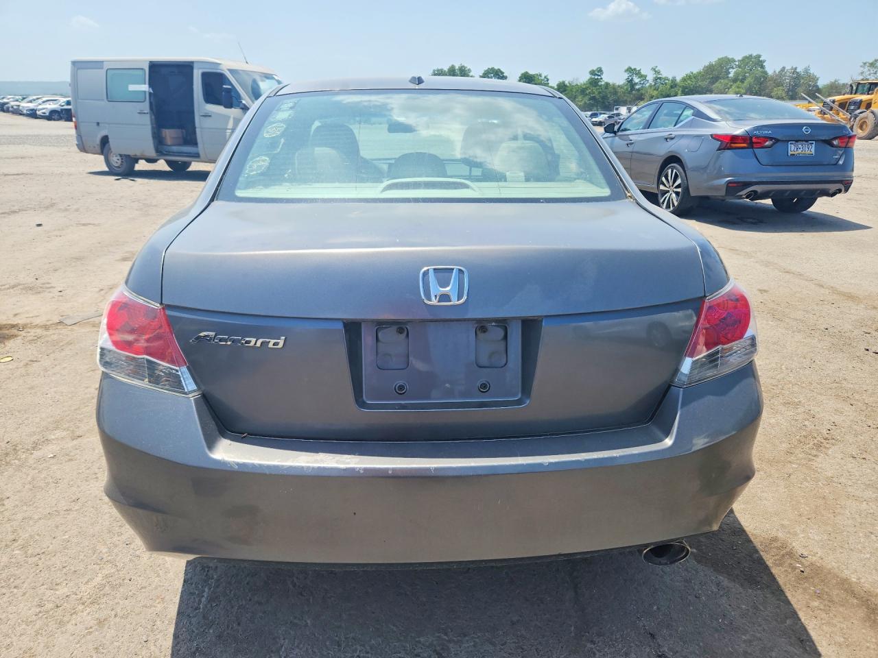 2008 Honda Accord Exl Серый vin: 1HGCP26878A087484