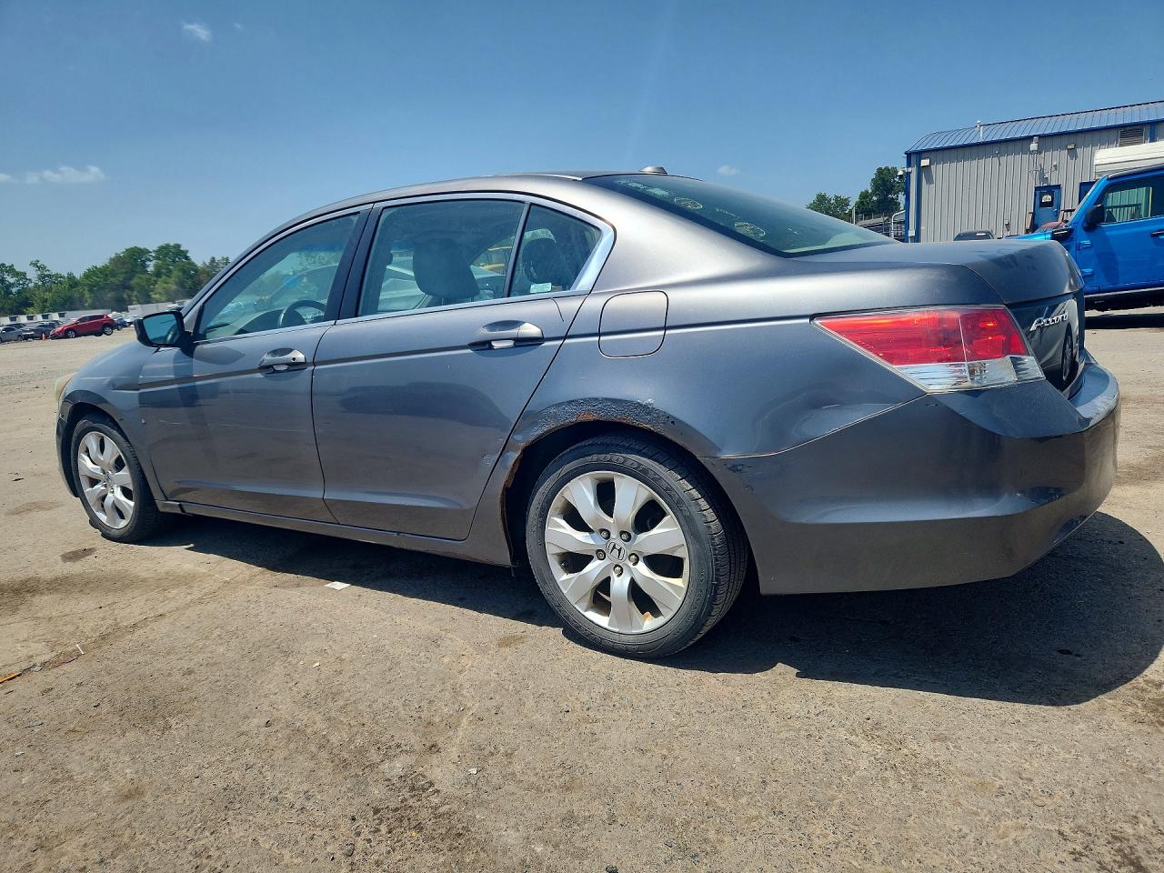 2008 Honda Accord Exl Серый vin: 1HGCP26878A087484