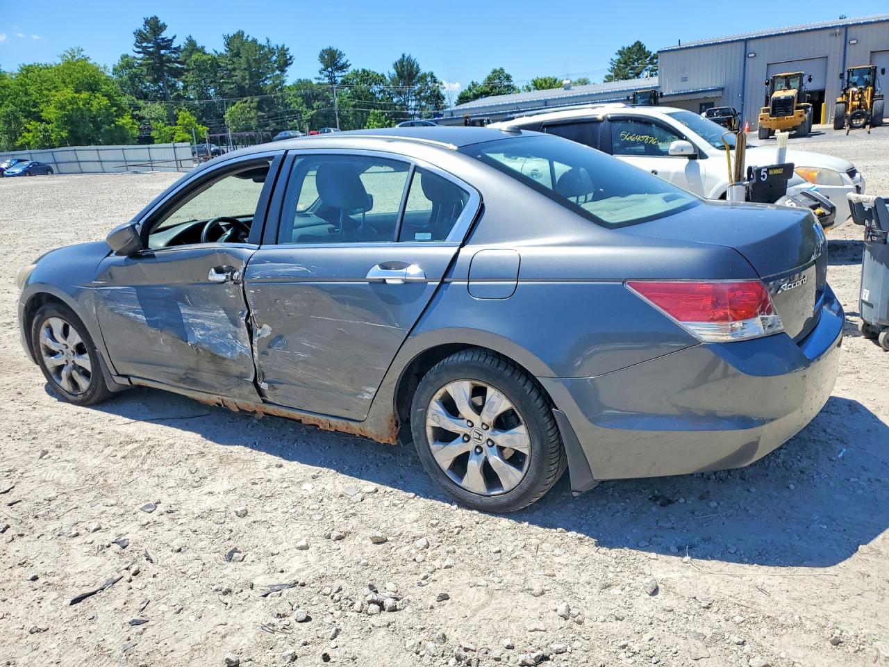 2008 Honda Accord Exl Gray vin: 1HGCP26878A088800