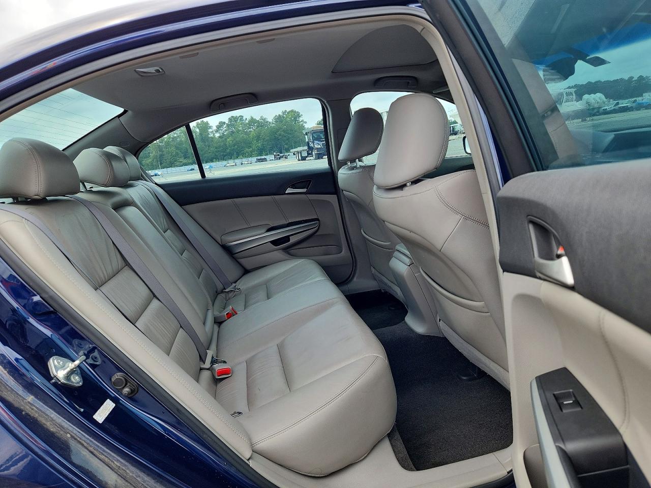 2008 Hond Accord Exl Синий vin: 1HGCP26878A096234