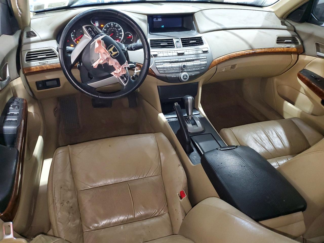 2008 Honda Accord Exl White vin: 1HGCP26878A099814
