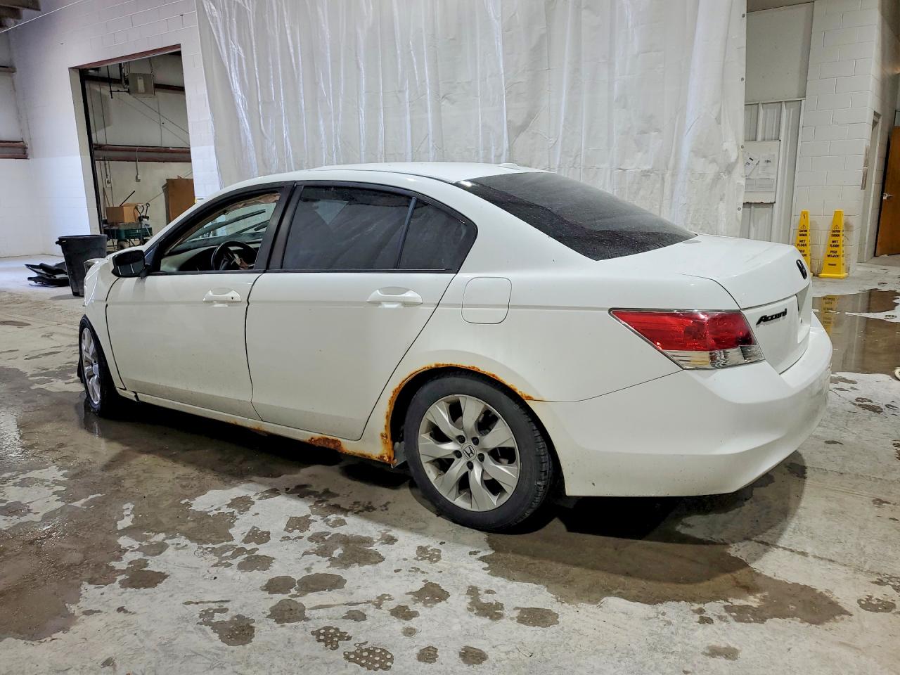 2008 Honda Accord Exl White vin: 1HGCP26878A099814