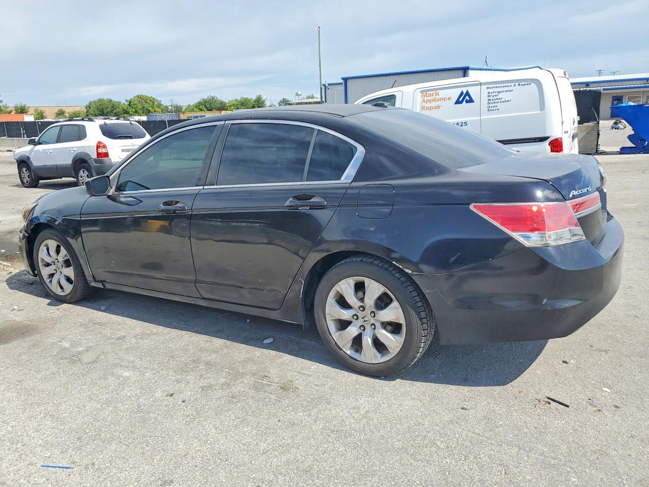 2008 Honda Accord Exl Black vin: 1HGCP26878A107779
