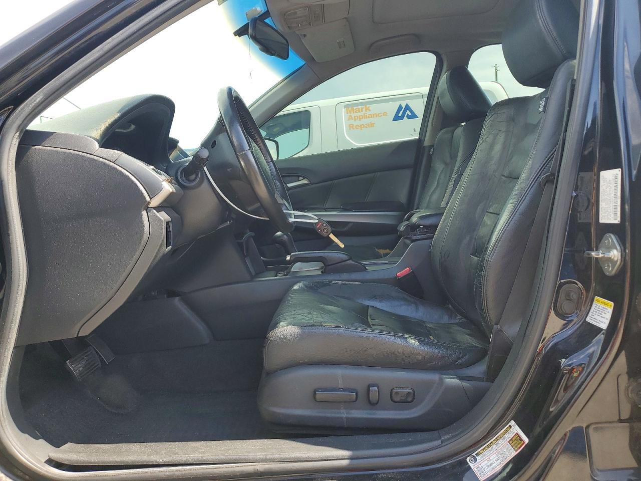 2008 Honda Accord Exl Black vin: 1HGCP26878A107779