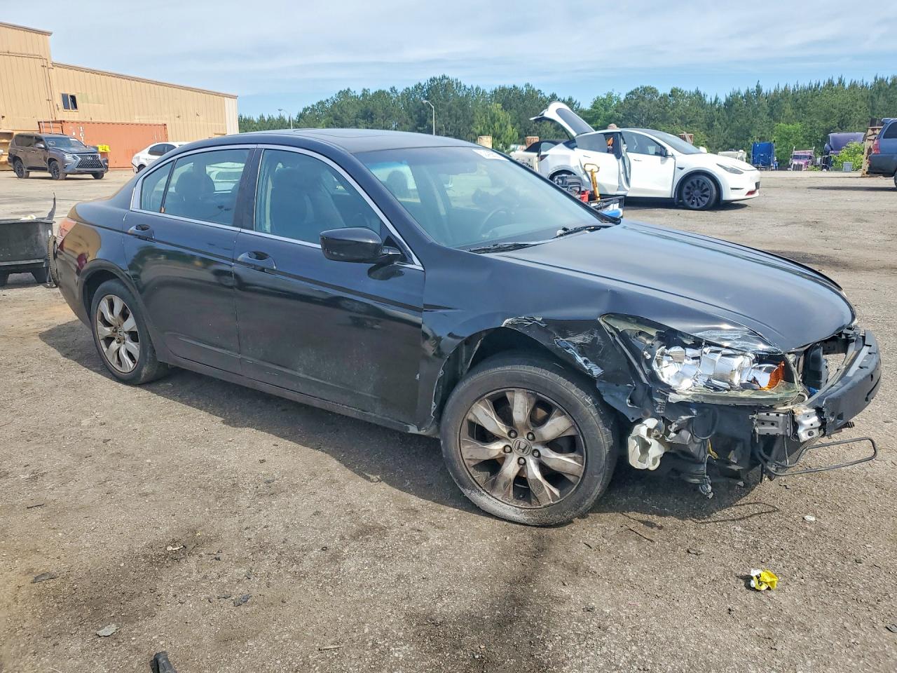 2008 Honda Accord Exl Black vin: 1HGCP26878A128244