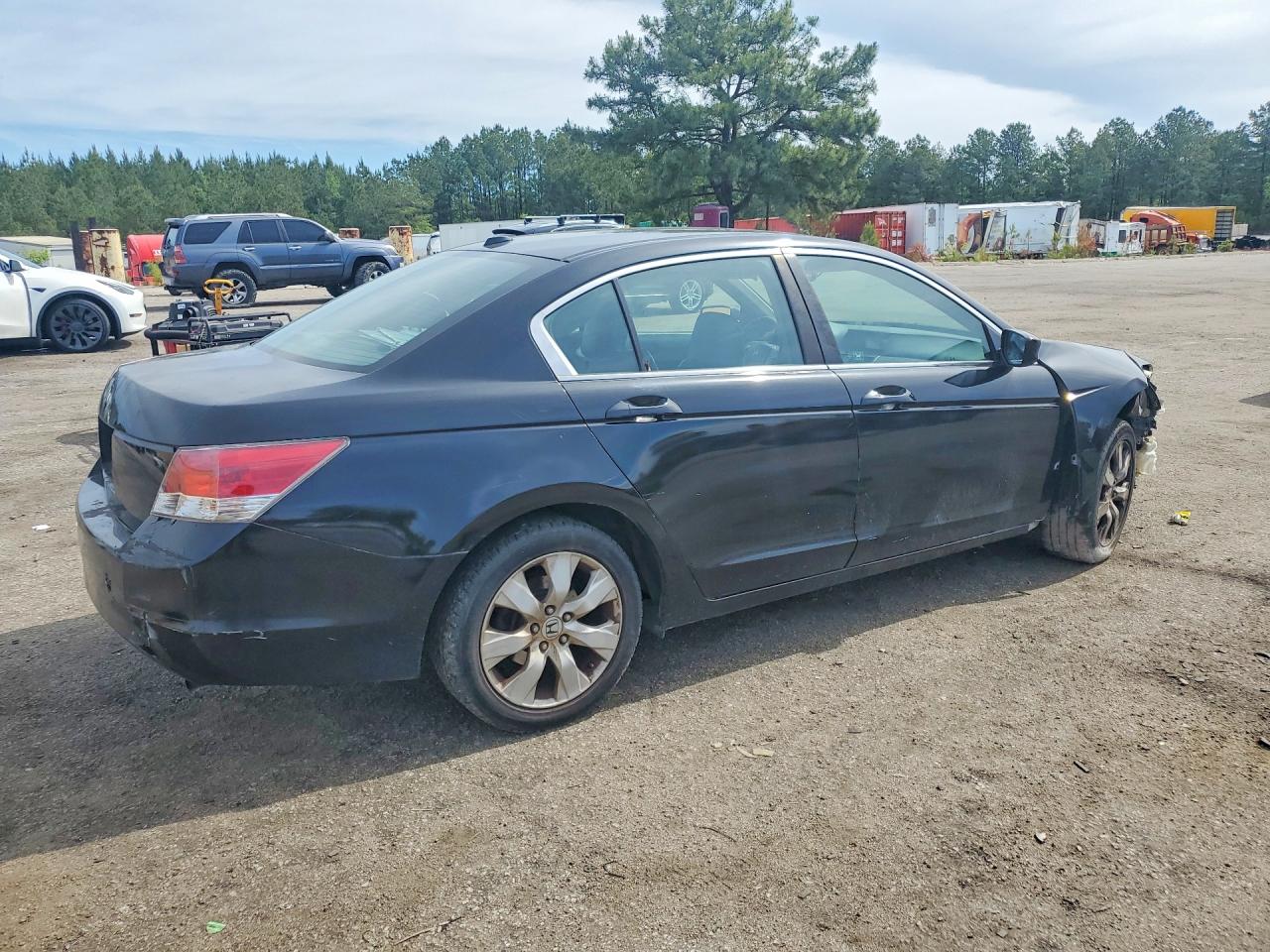 2008 Honda Accord Exl Black vin: 1HGCP26878A128244