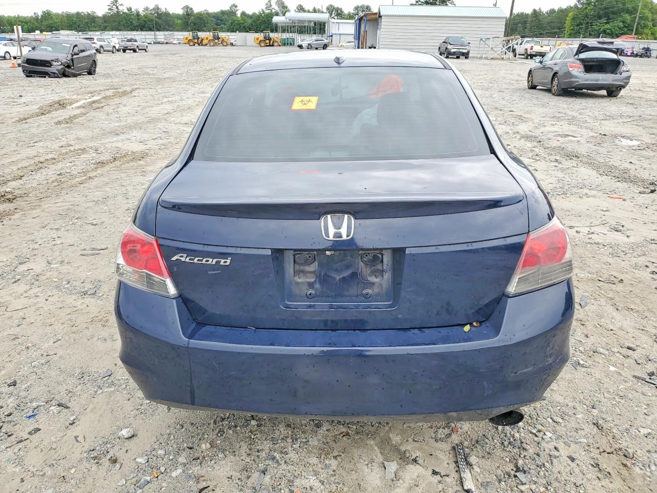 2008 Honda Accord Exl Blue vin: 1HGCP26878A158506