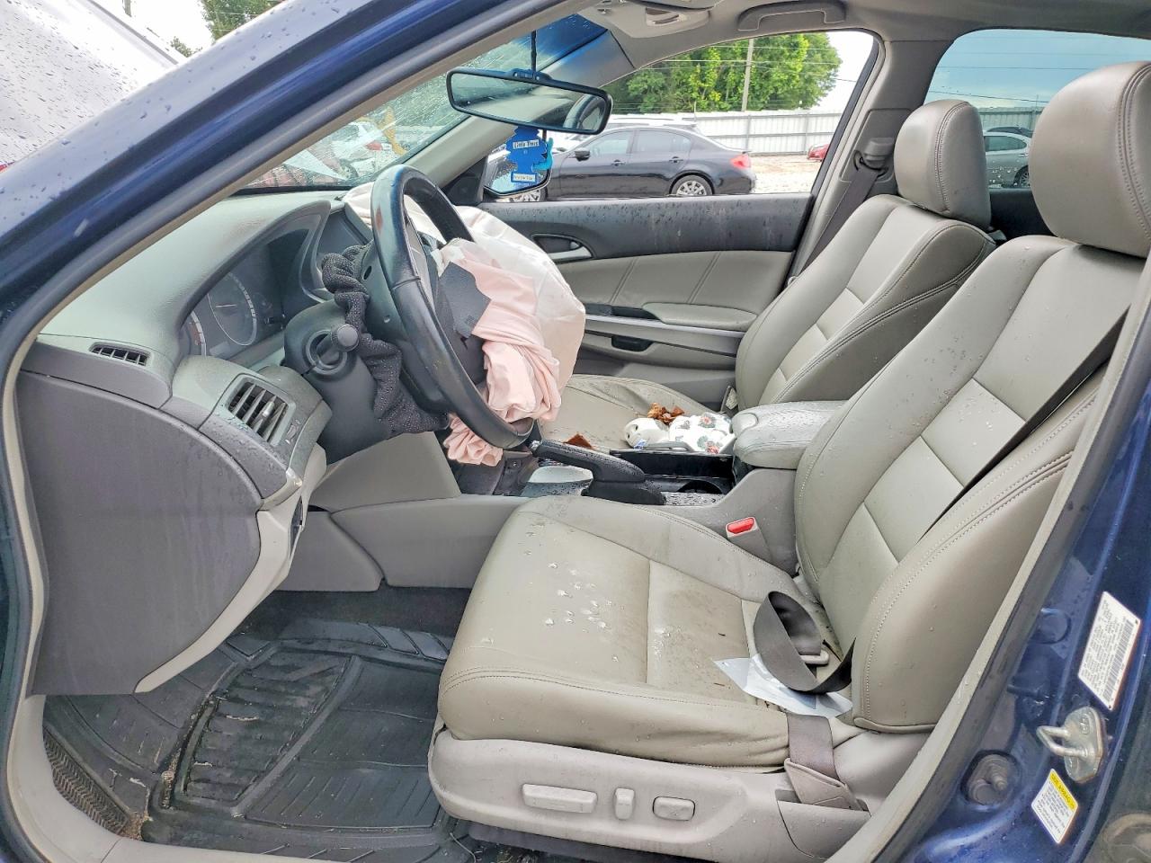 2008 Honda Accord Exl Blue vin: 1HGCP26878A158506