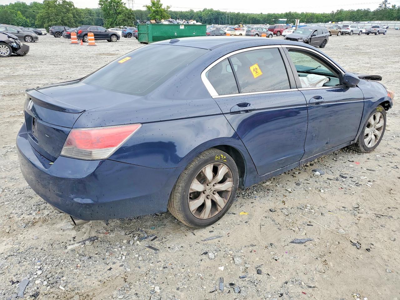 2008 Honda Accord Exl Blue vin: 1HGCP26878A158506