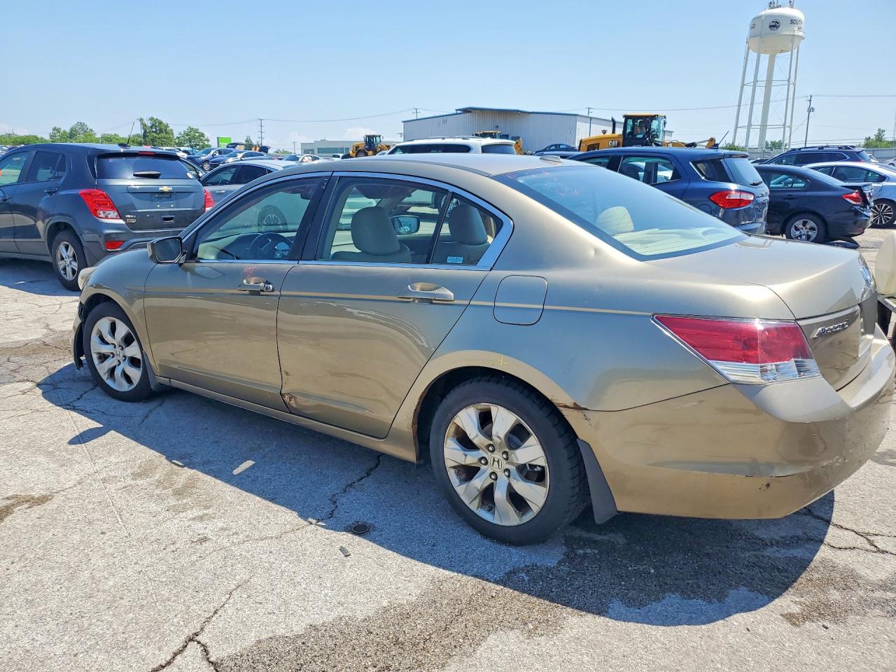 2008 Honda Accord Exl Золотой vin: 1HGCP26878A158618