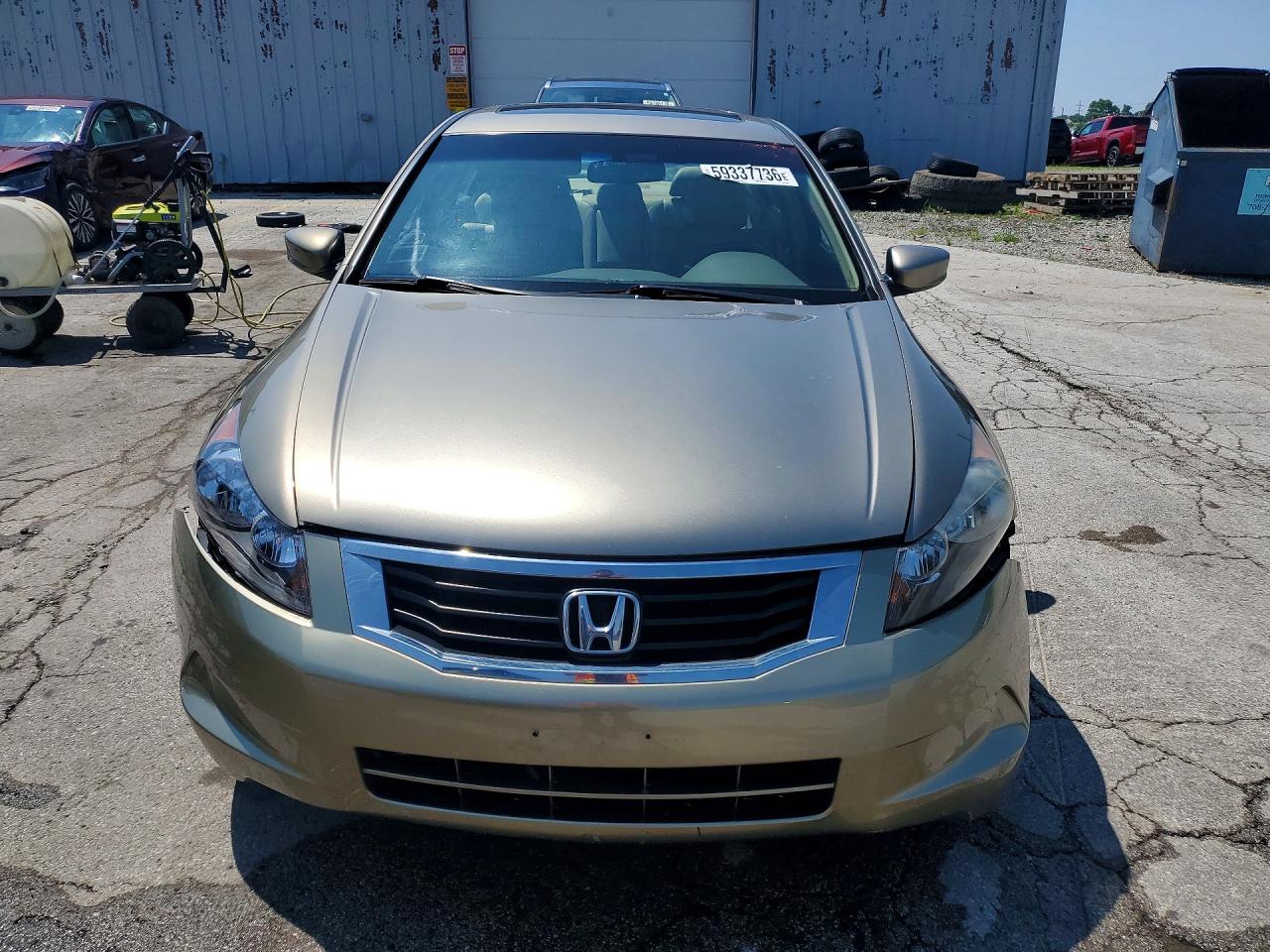 2008 Honda Accord Exl Золотой vin: 1HGCP26878A158618
