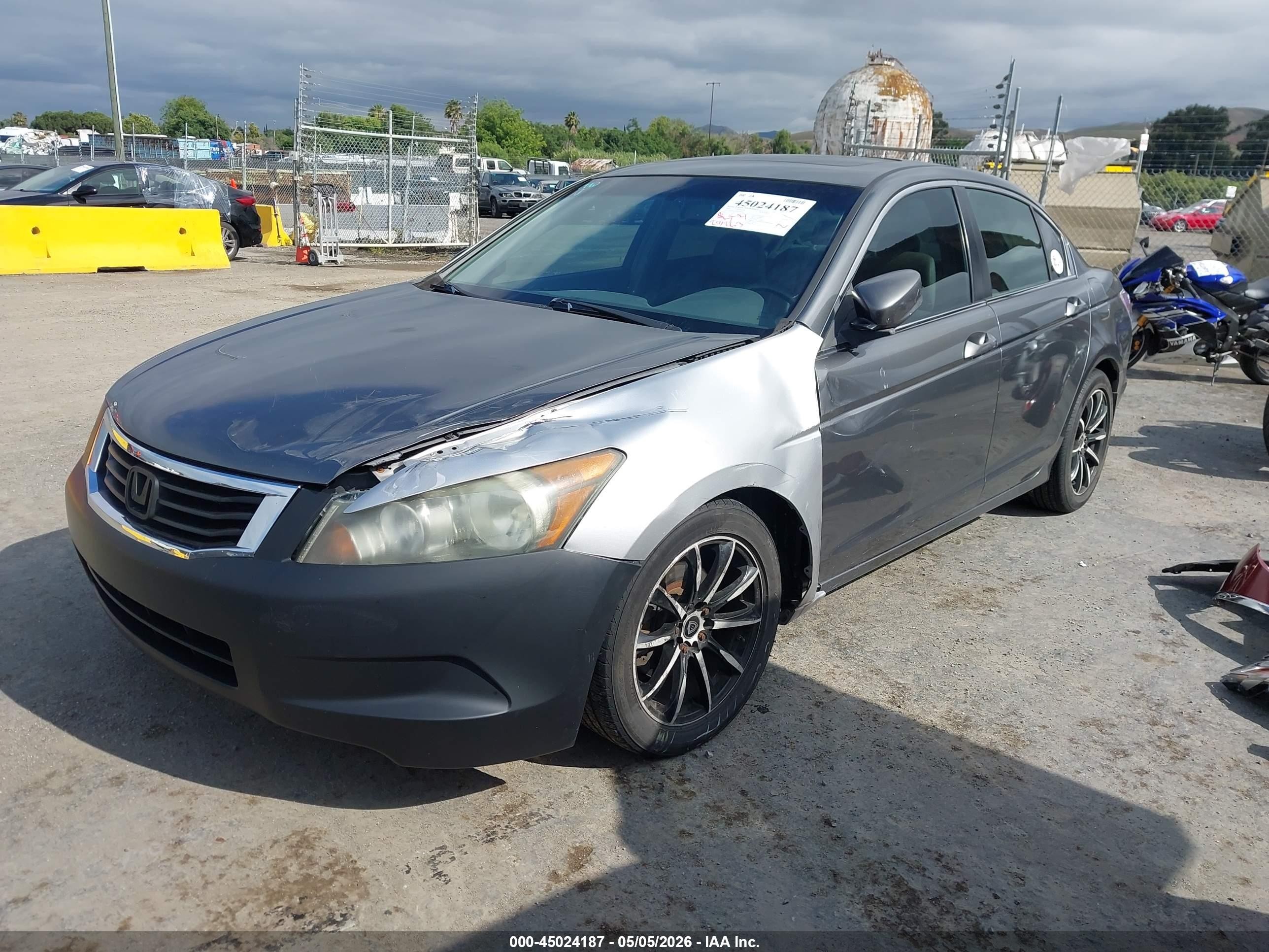 2009 Honda Accord 2.4 Ex-l Серый vin: 1HGCP26879A000698