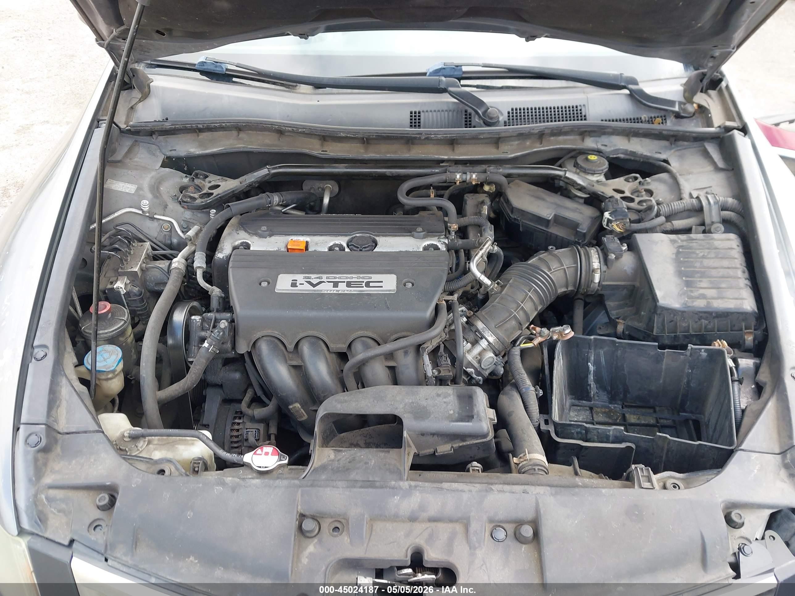 2009 Honda Accord 2.4 Ex-l Серый vin: 1HGCP26879A000698