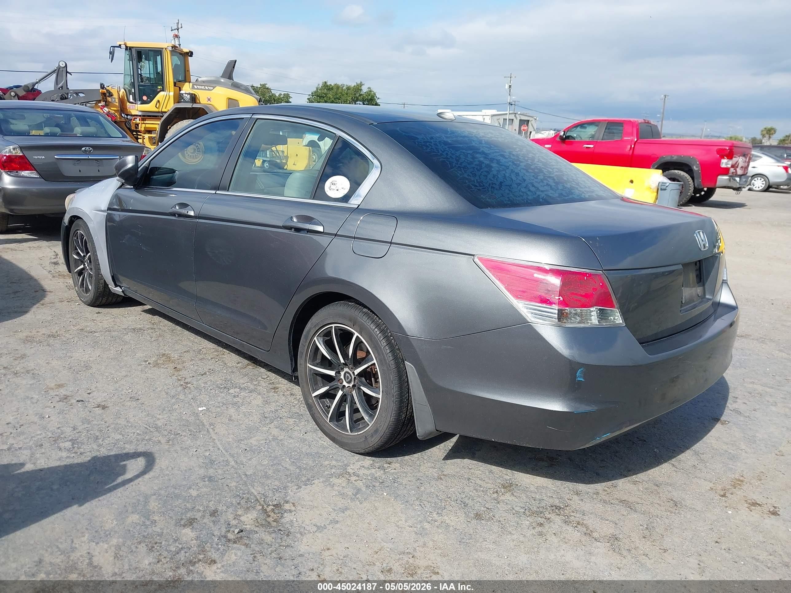 2009 Honda Accord 2.4 Ex-l Серый vin: 1HGCP26879A000698