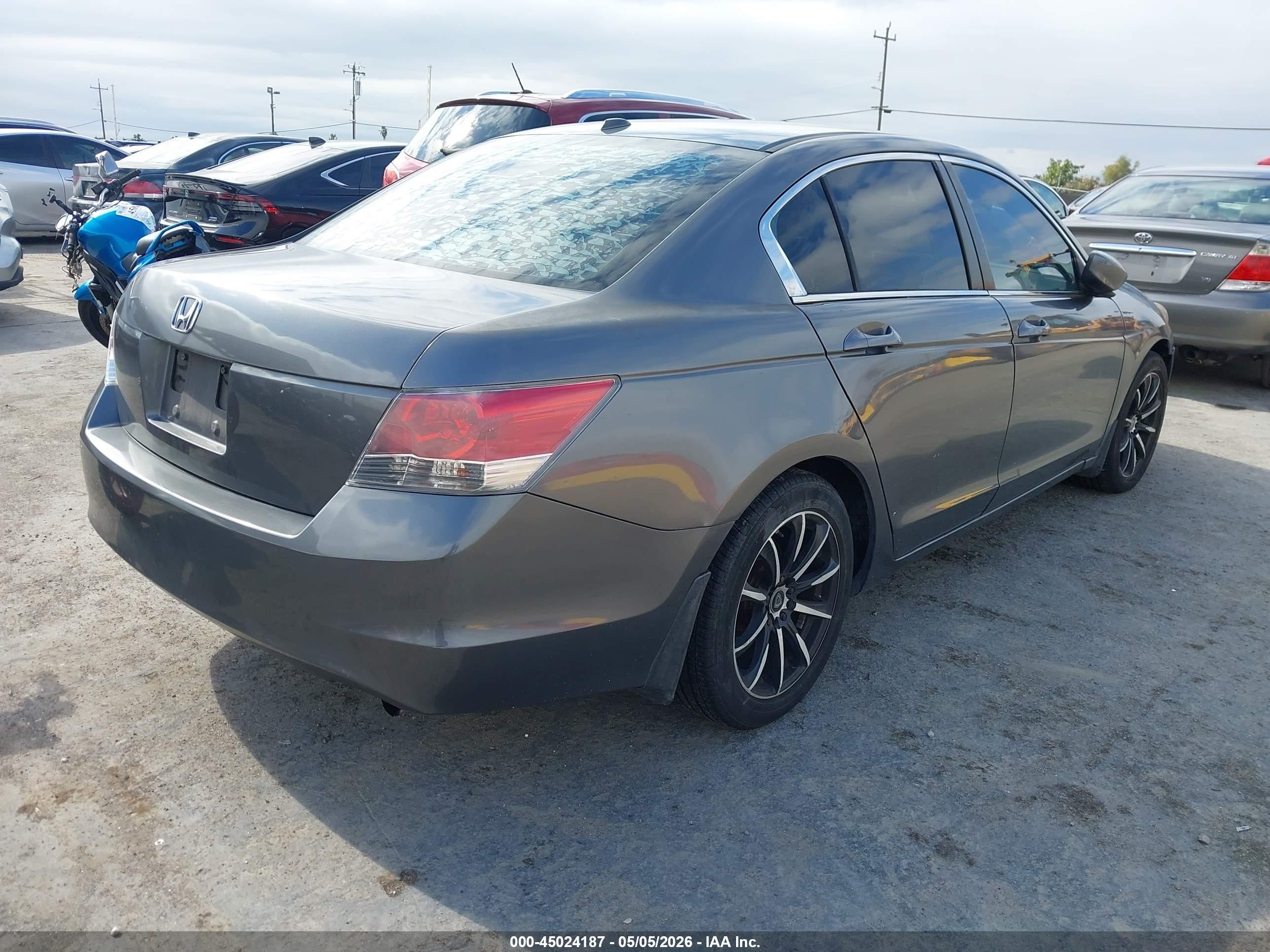 2009 Honda Accord 2.4 Ex-l Серый vin: 1HGCP26879A000698