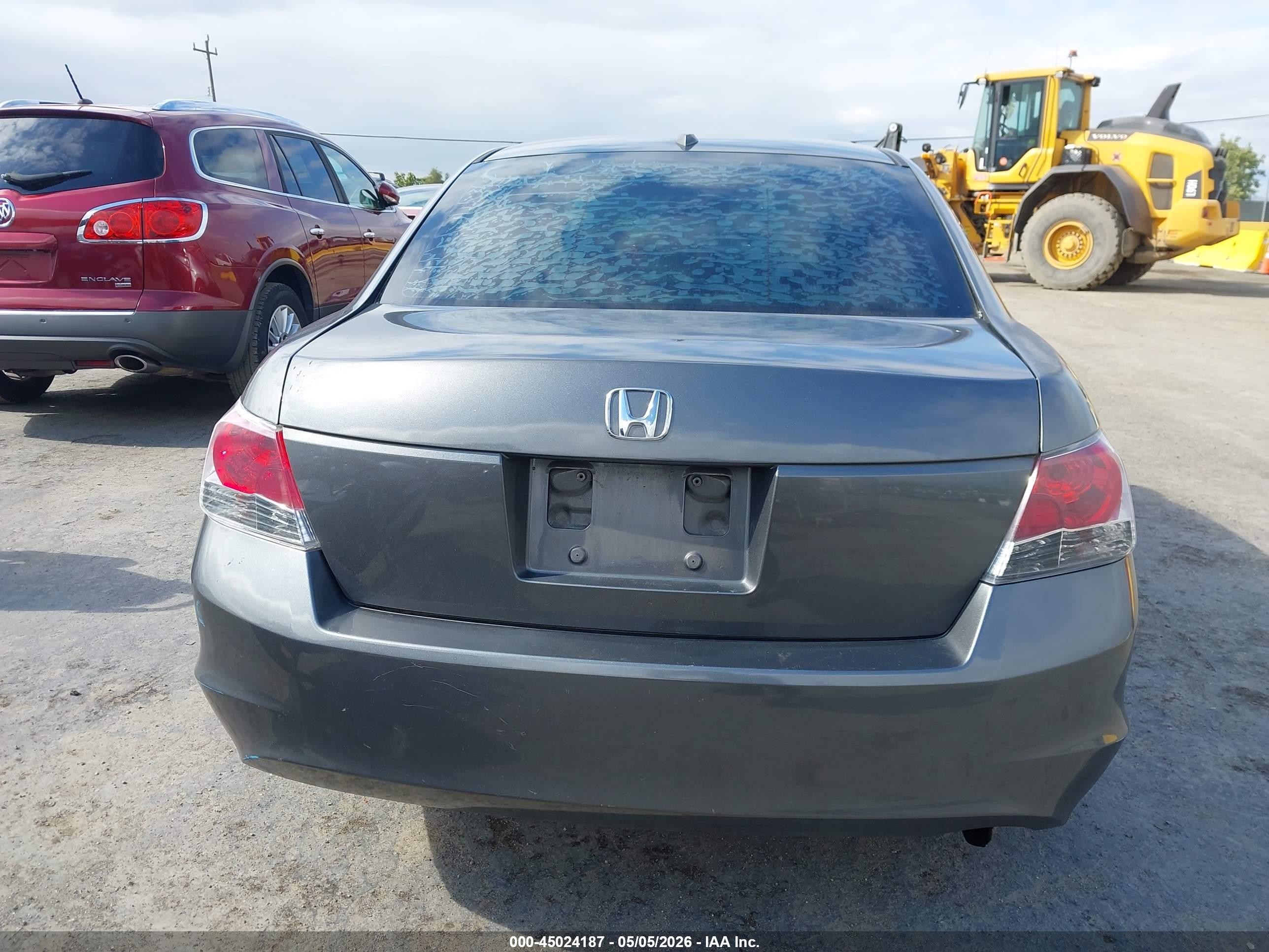 2009 Honda Accord 2.4 Ex-l Серый vin: 1HGCP26879A000698
