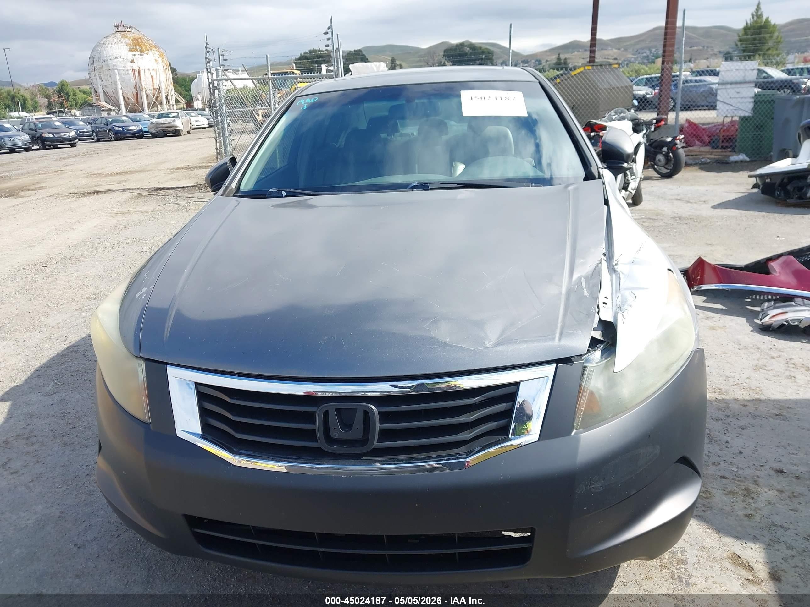 2009 Honda Accord 2.4 Ex-l Серый vin: 1HGCP26879A000698
