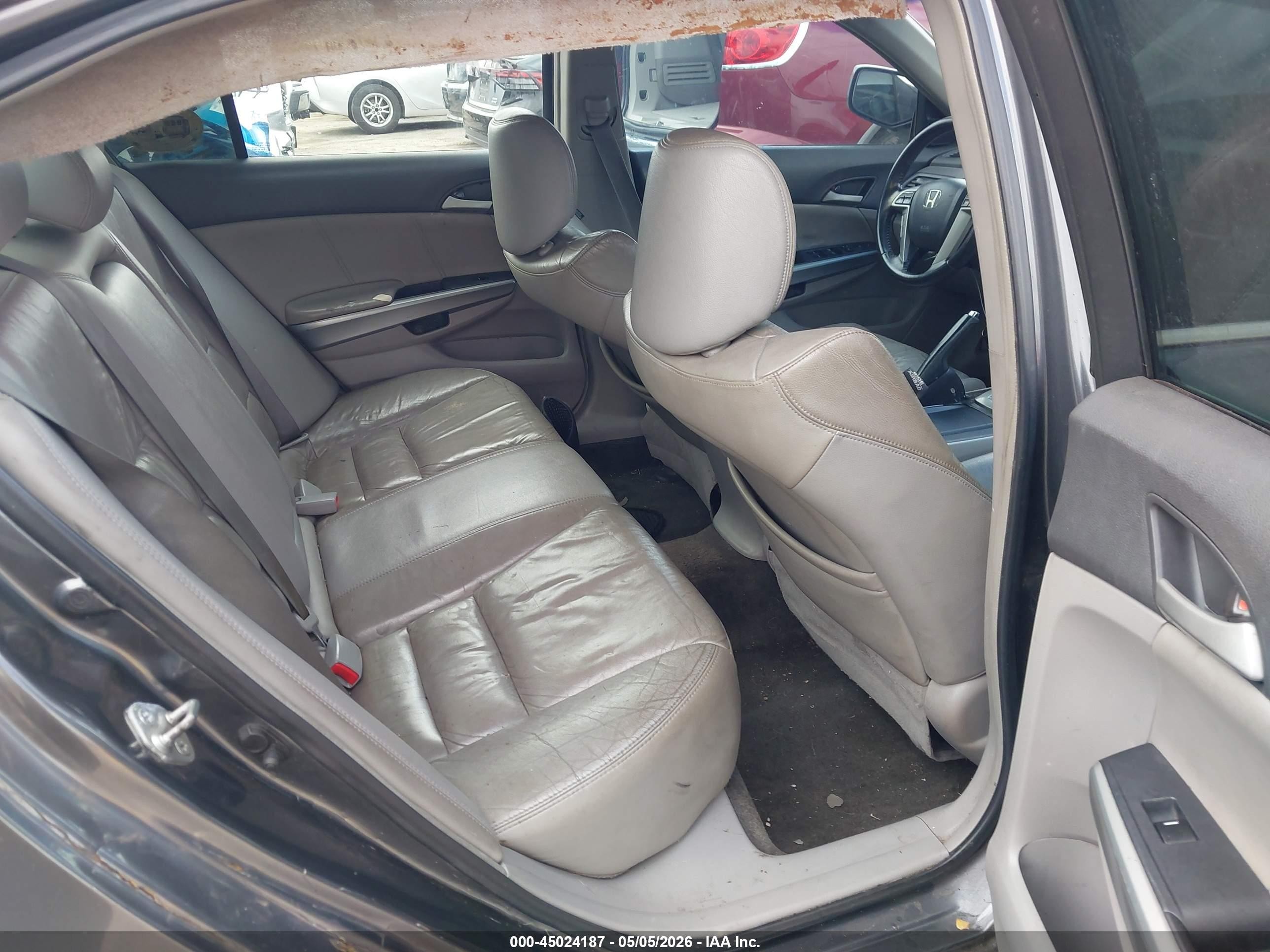 2009 Honda Accord 2.4 Ex-l Серый vin: 1HGCP26879A000698
