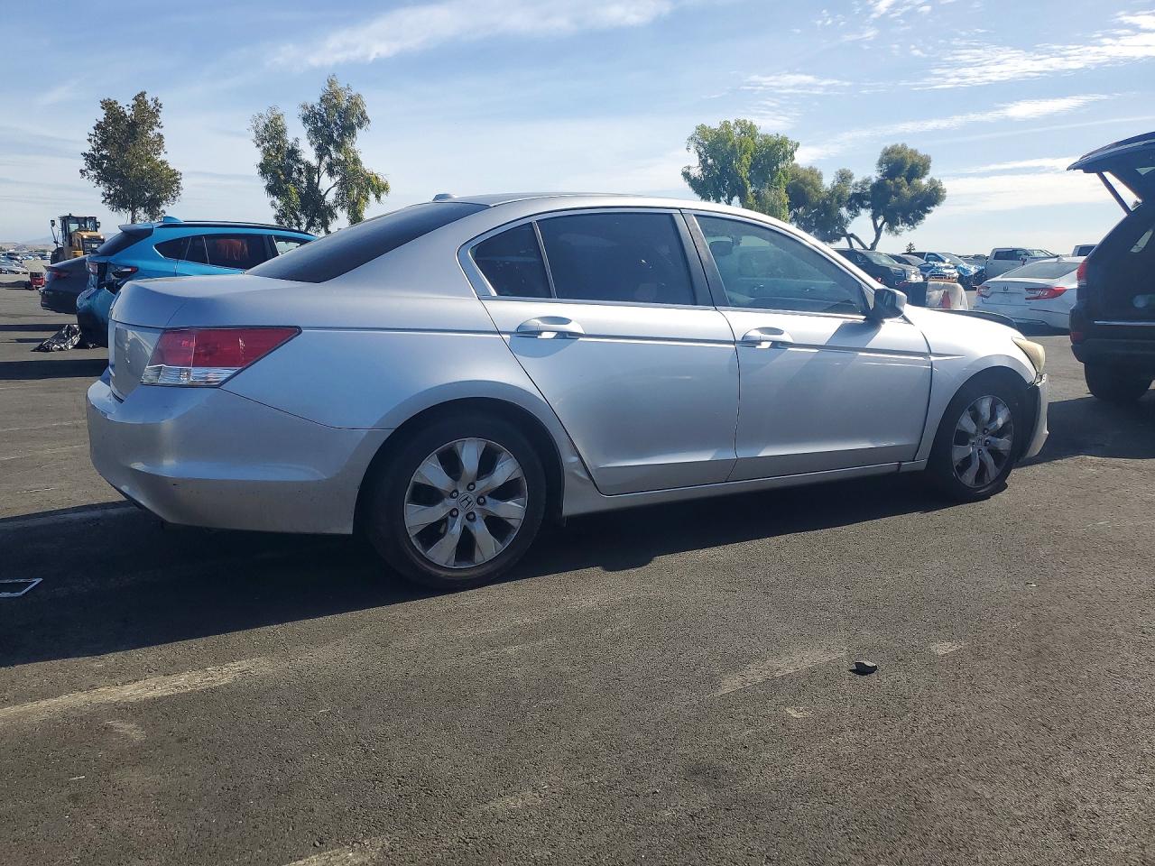 2009 Honda Accord Exl Silver vin: 1HGCP26879A000751