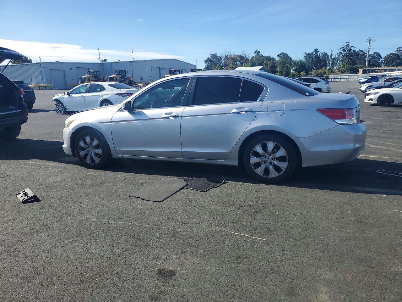 2009 Honda Accord Exl Silver vin: 1HGCP26879A000751