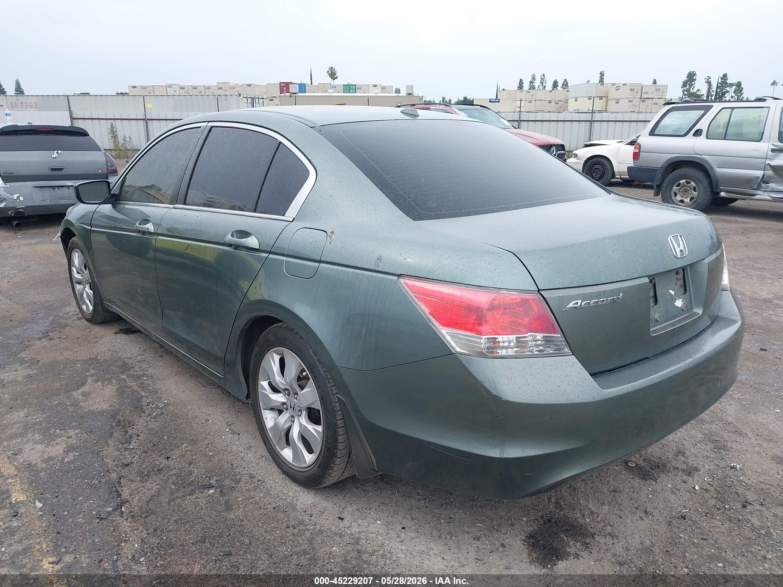 2009 Honda Accord 2.4 Ex-l Gray vin: 1HGCP26879A035421