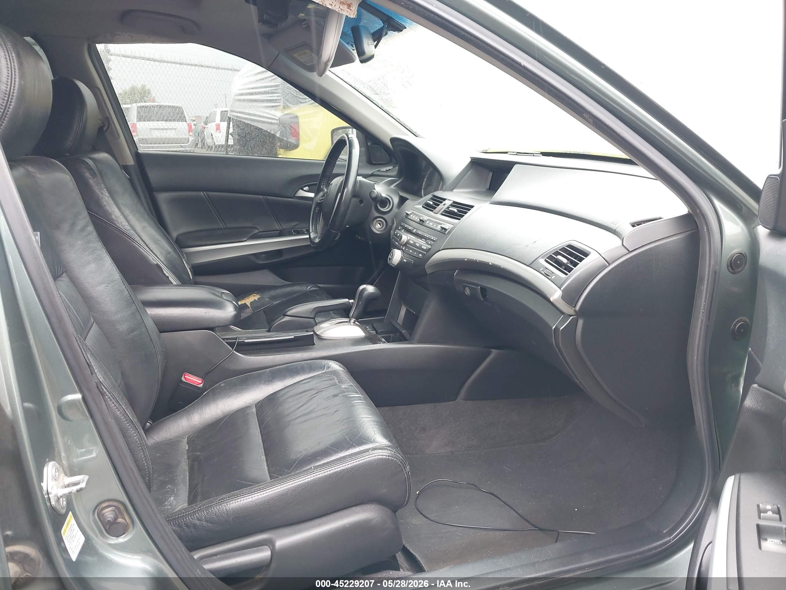 2009 Honda Accord 2.4 Ex-l Gray vin: 1HGCP26879A035421