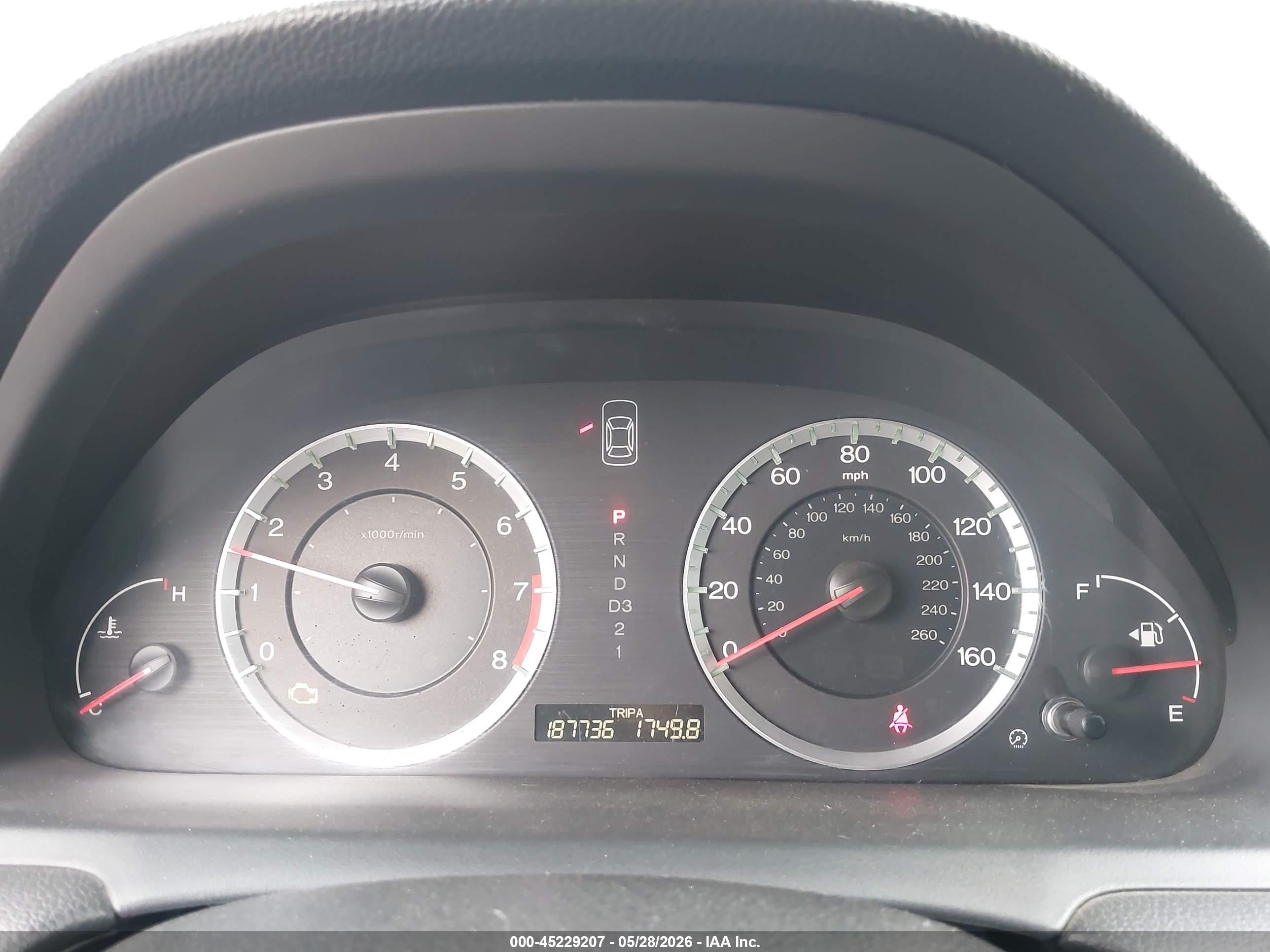 2009 Honda Accord 2.4 Ex-l Gray vin: 1HGCP26879A035421
