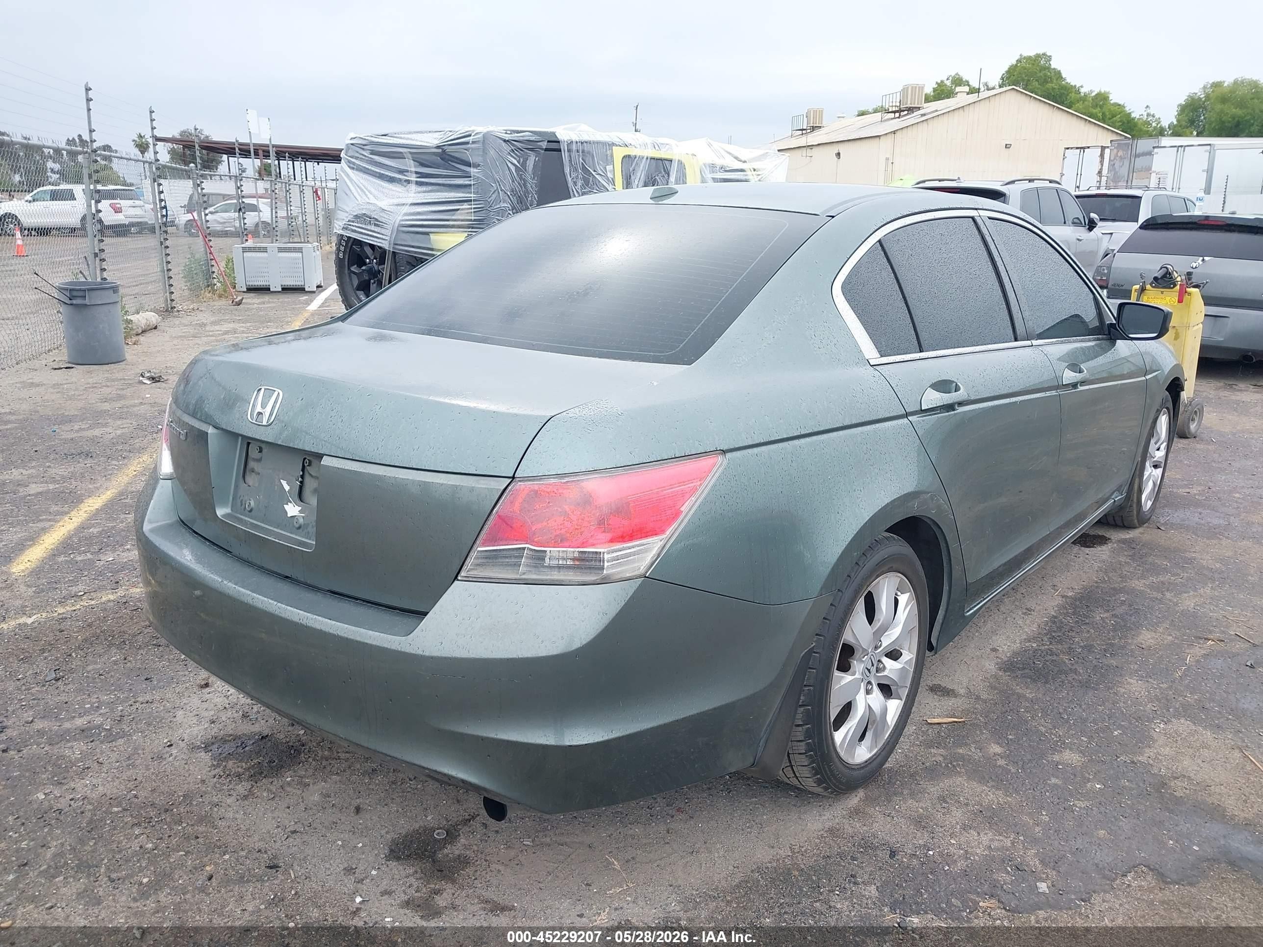 2009 Honda Accord 2.4 Ex-l Gray vin: 1HGCP26879A035421