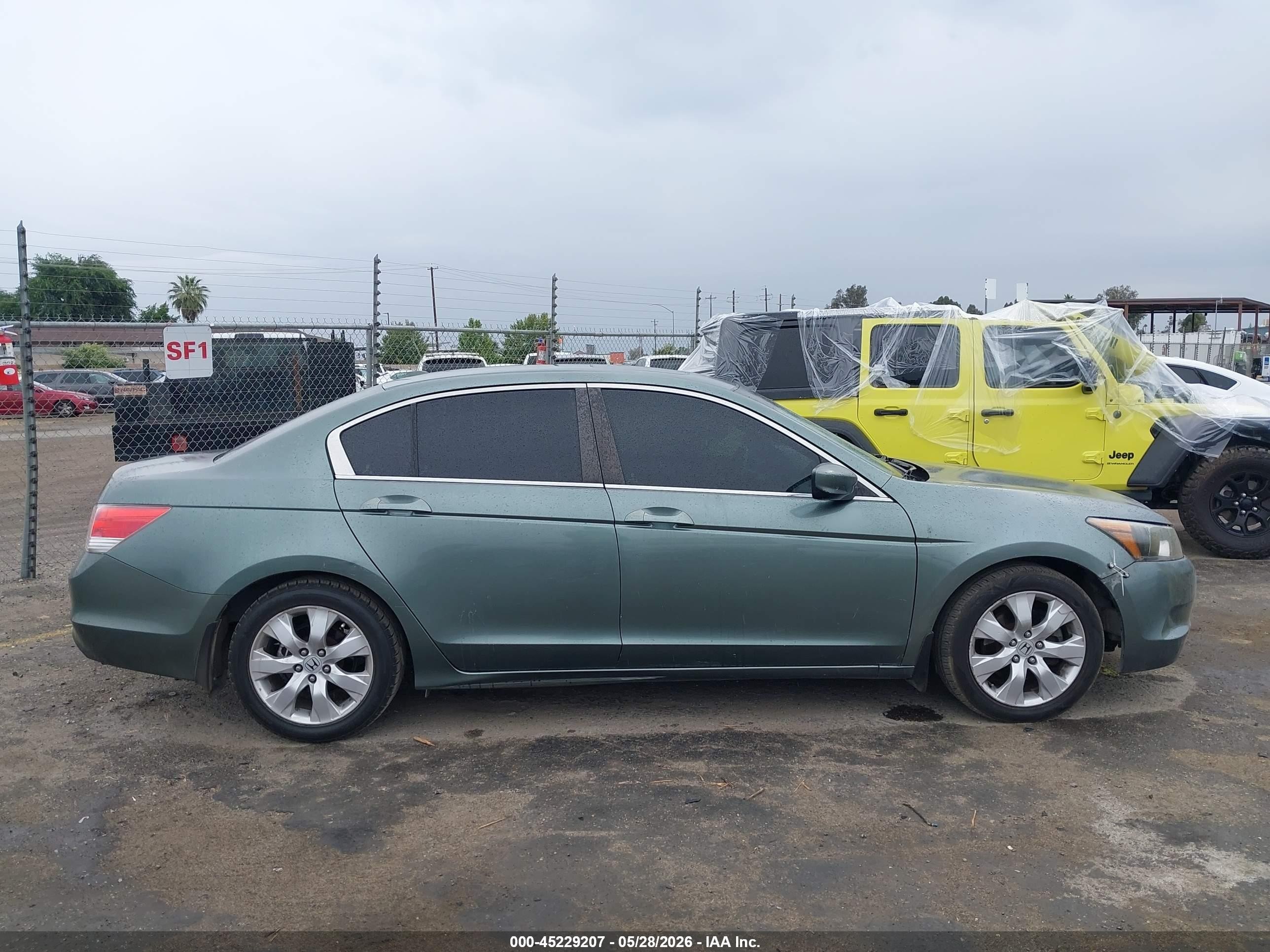 2009 Honda Accord 2.4 Ex-l Gray vin: 1HGCP26879A035421