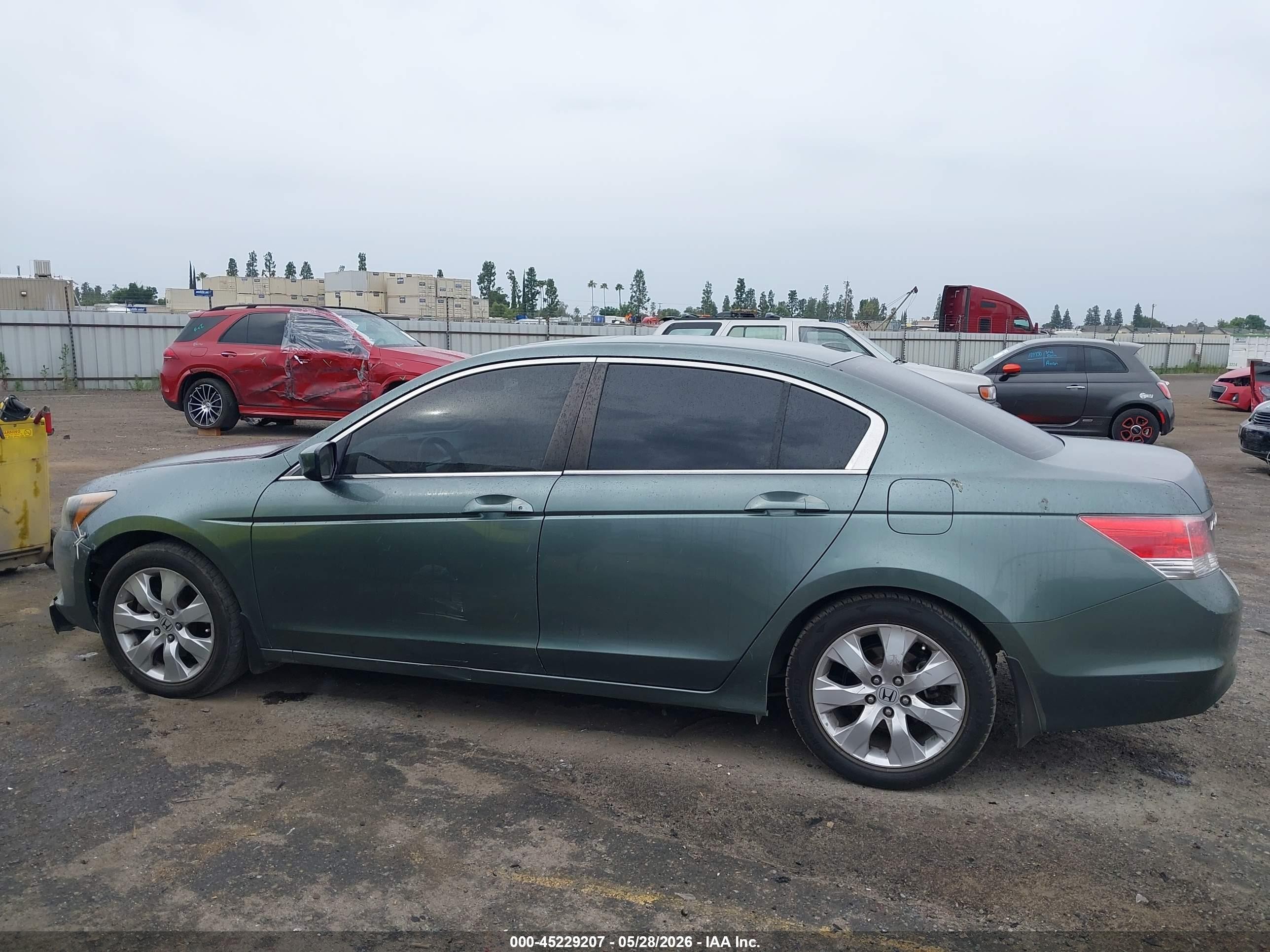 2009 Honda Accord 2.4 Ex-l Gray vin: 1HGCP26879A035421