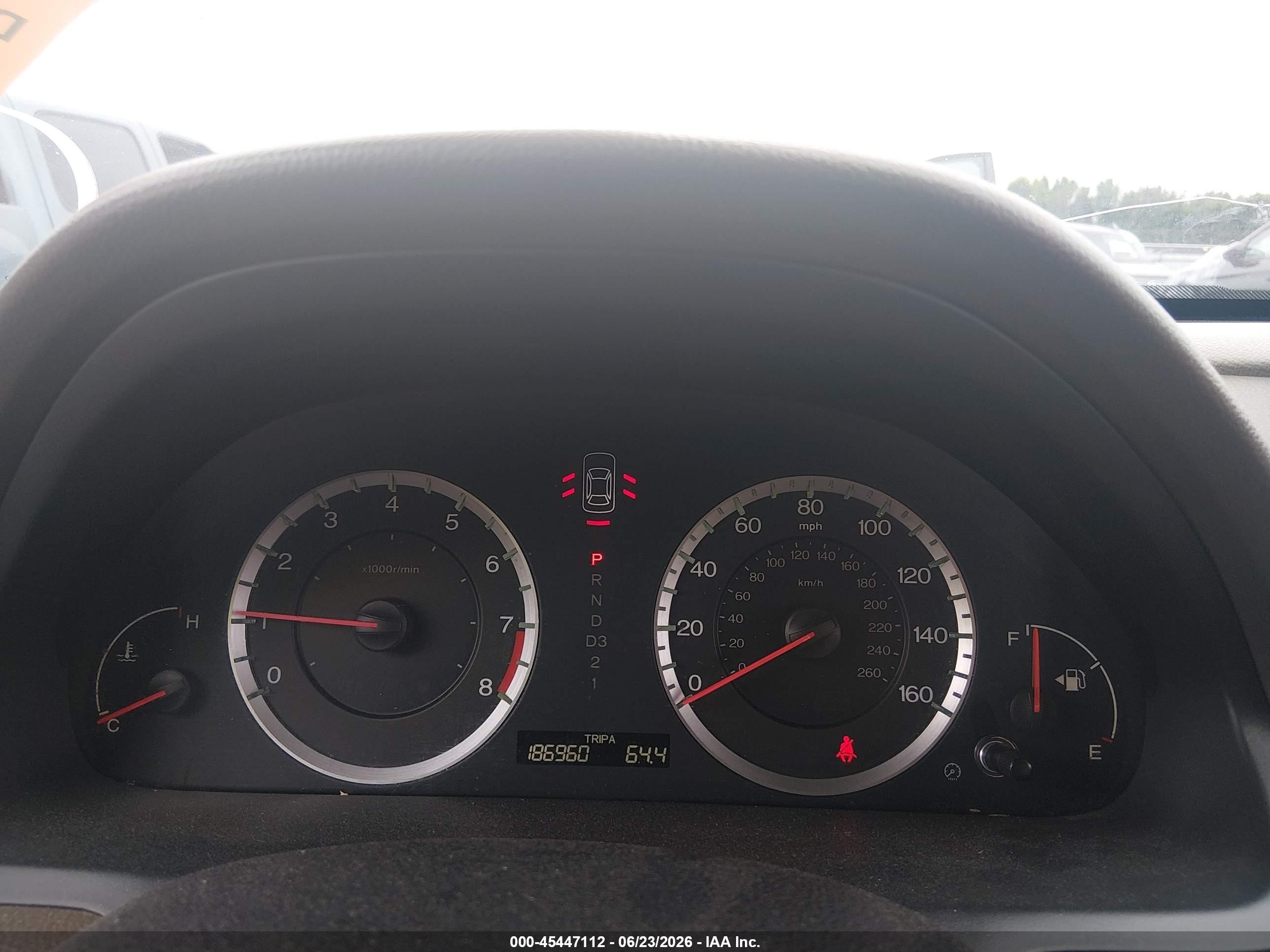 2009 Honda Accord 2.4 Ex-l Purple vin: 1HGCP26879A042174