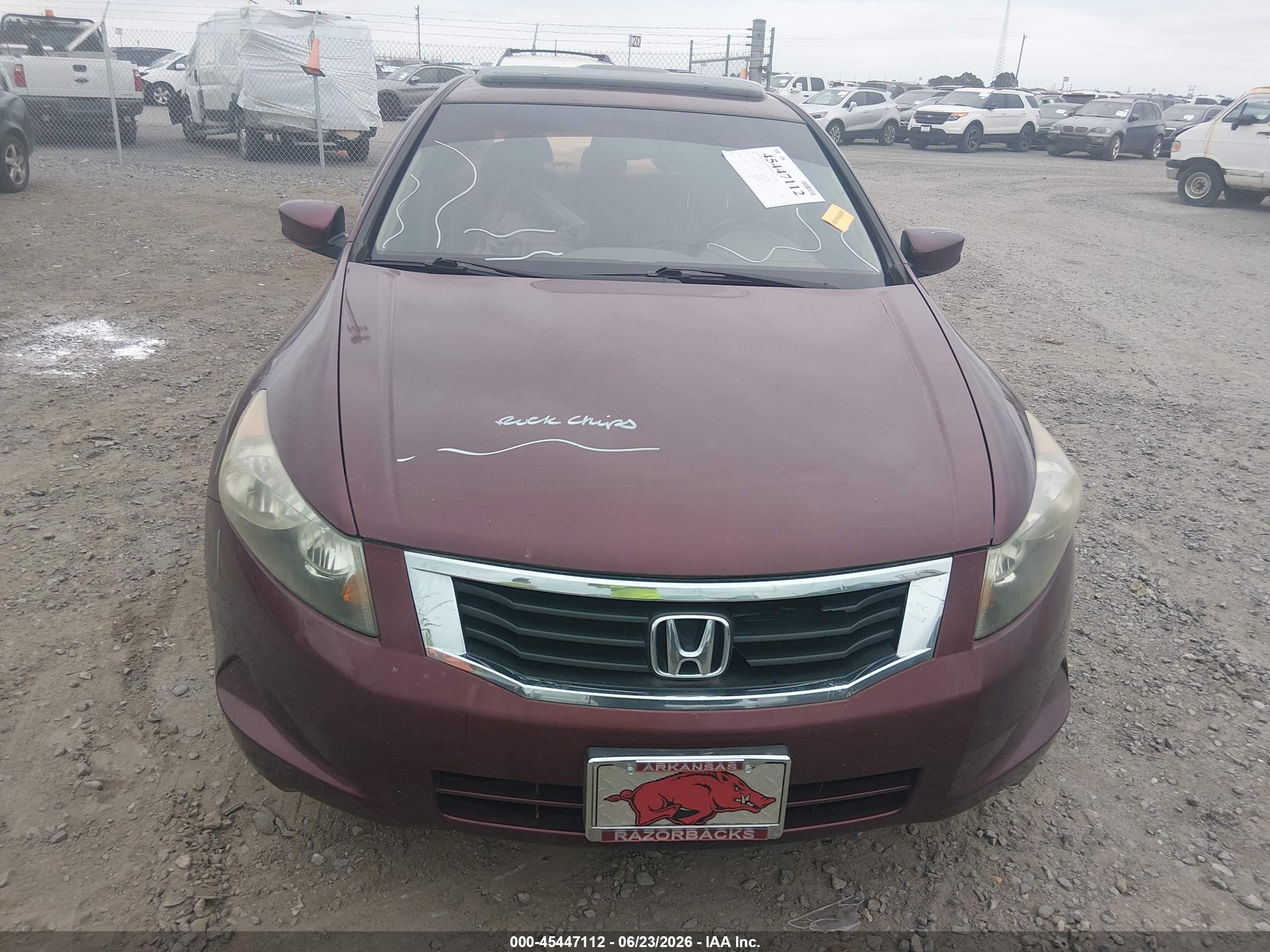 2009 Honda Accord 2.4 Ex-l Purple vin: 1HGCP26879A042174