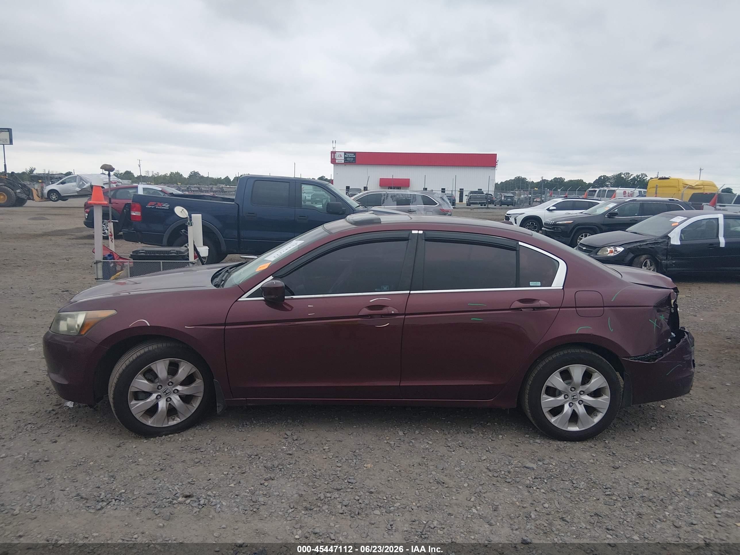 2009 Honda Accord 2.4 Ex-l Purple vin: 1HGCP26879A042174