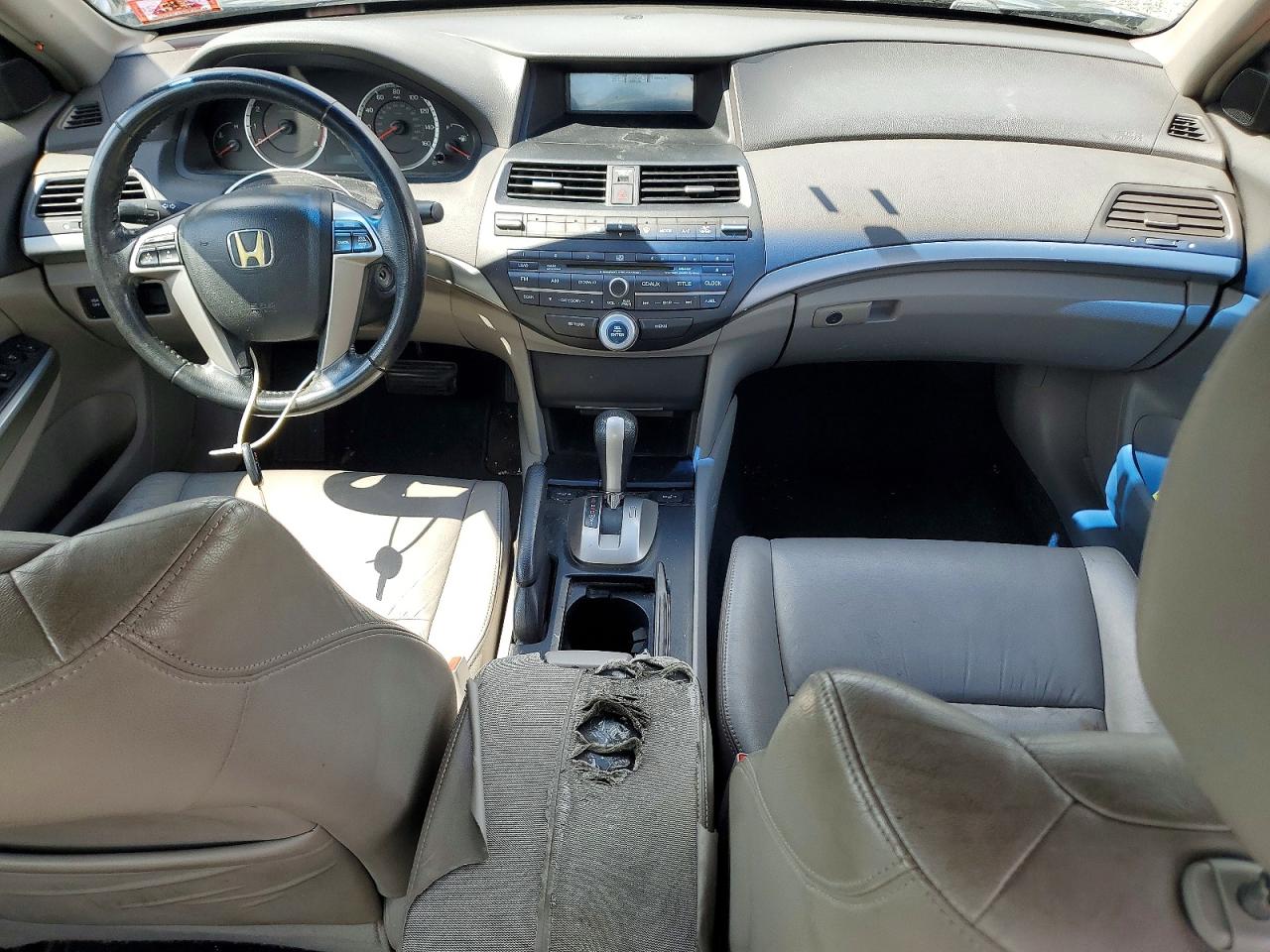 2009 Honda Accord Exl Blue vin: 1HGCP26879A067947