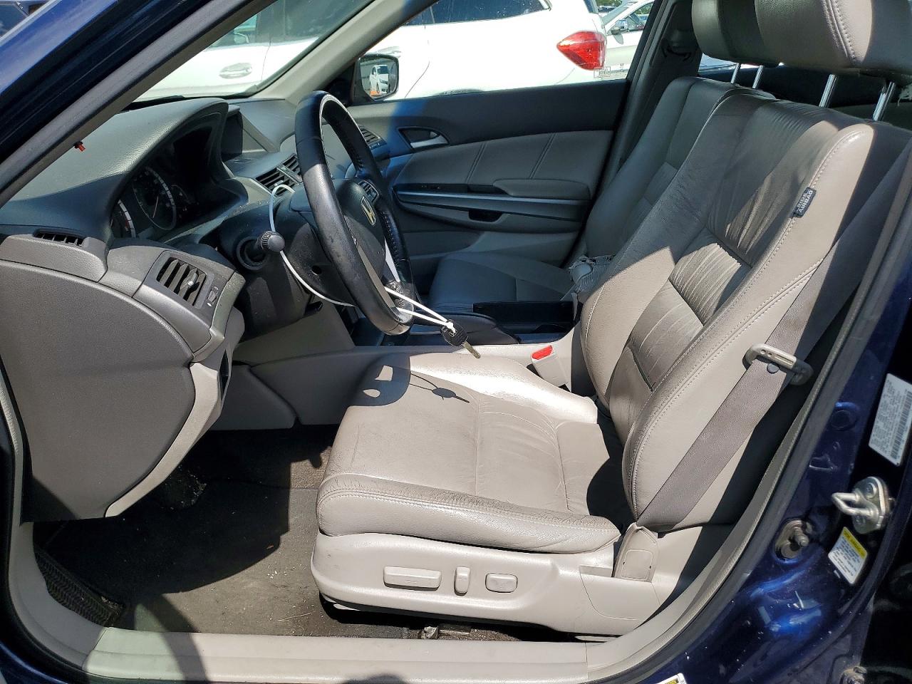 2009 Honda Accord Exl Blue vin: 1HGCP26879A067947